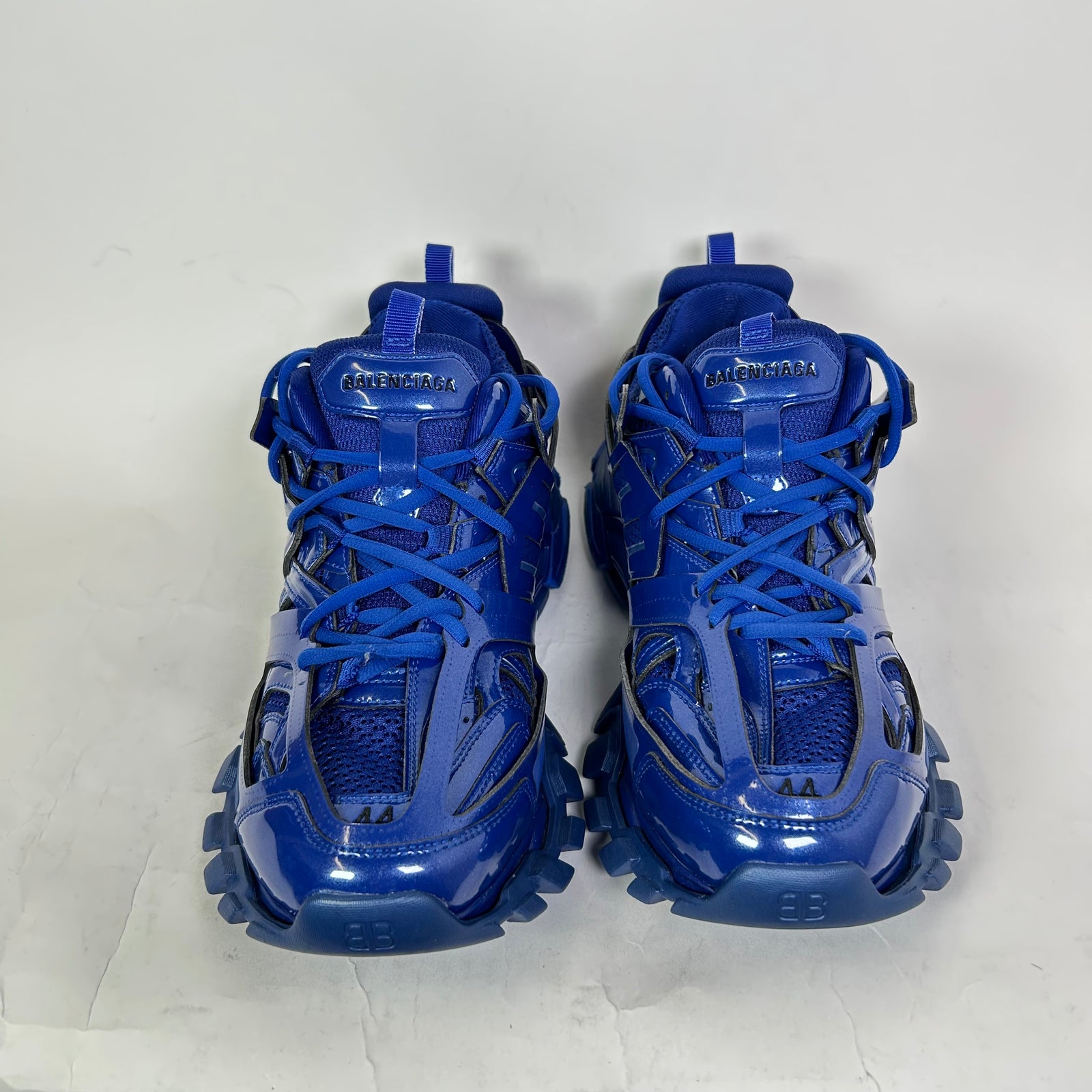 Balenciaga Patent Leather Track Sneaker