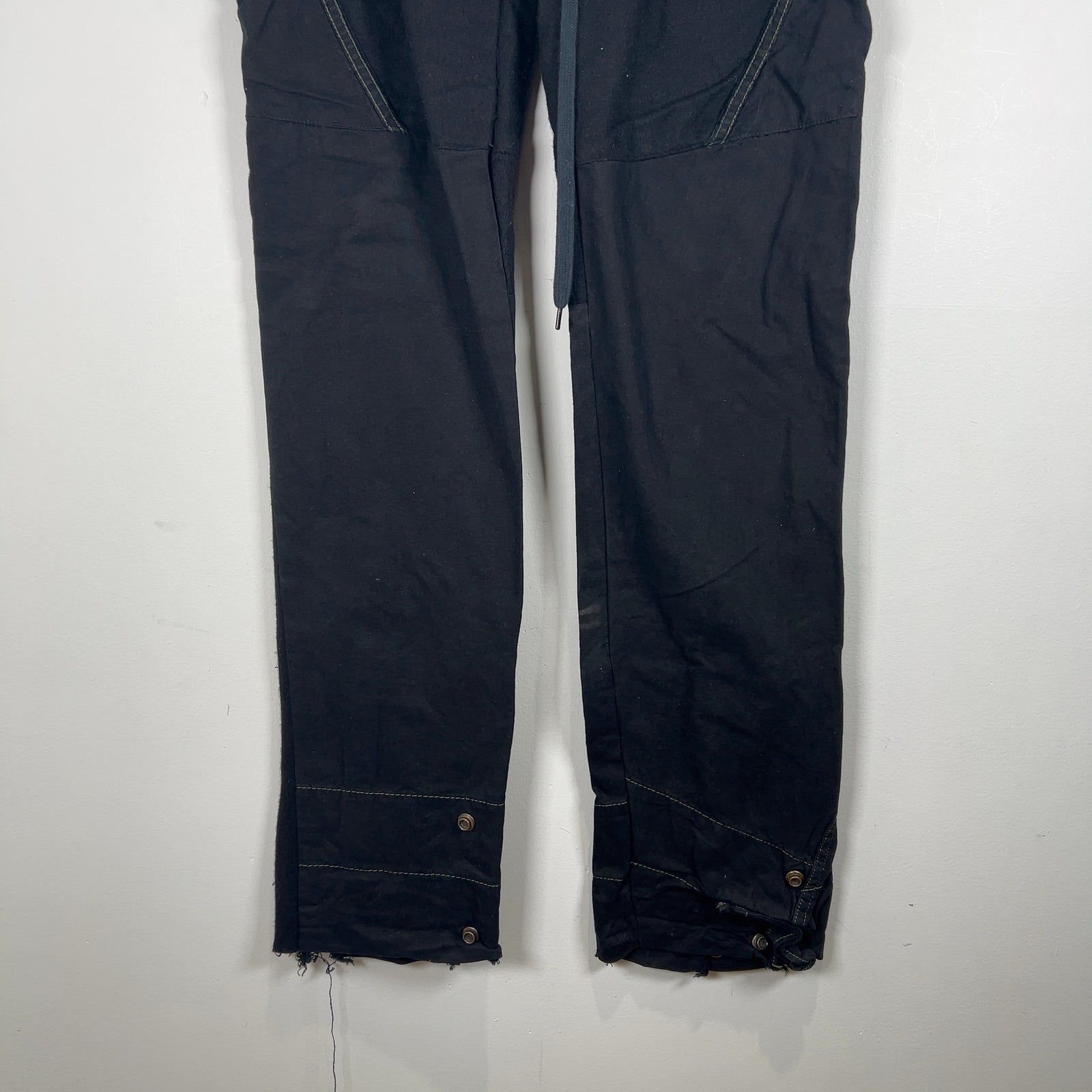 Greg Lauren Baker Hybrid Black Pants
