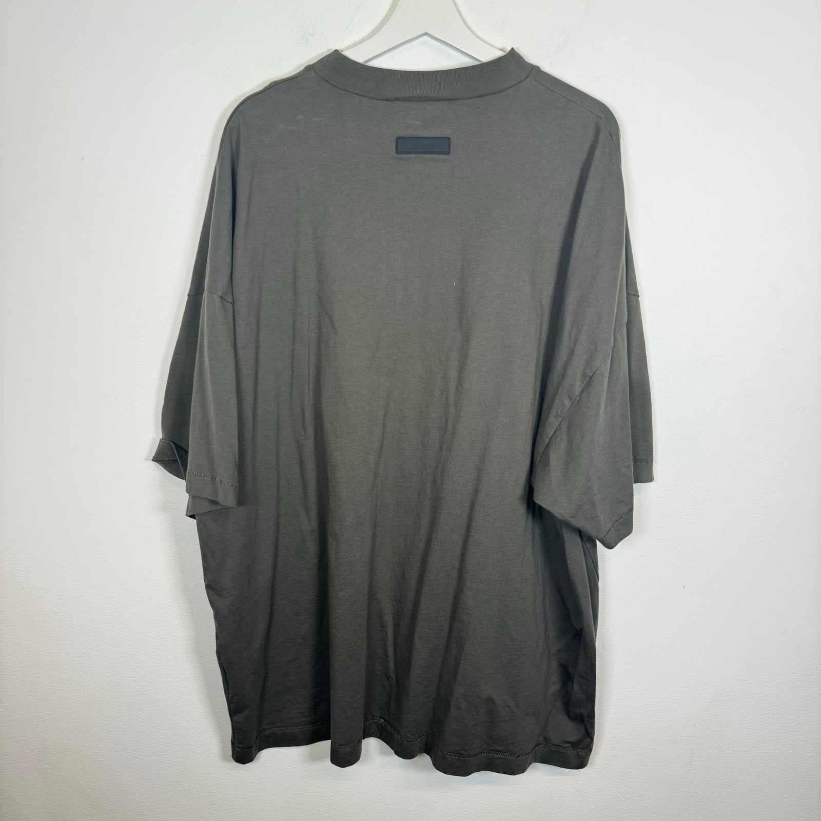 Essentials Brown Logo Tee Size XL