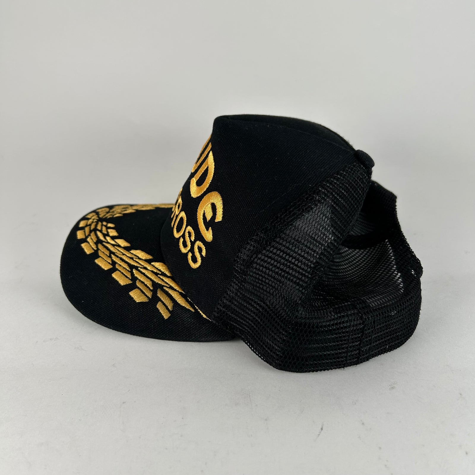 Rhude Black Supercross SnapBack Hat