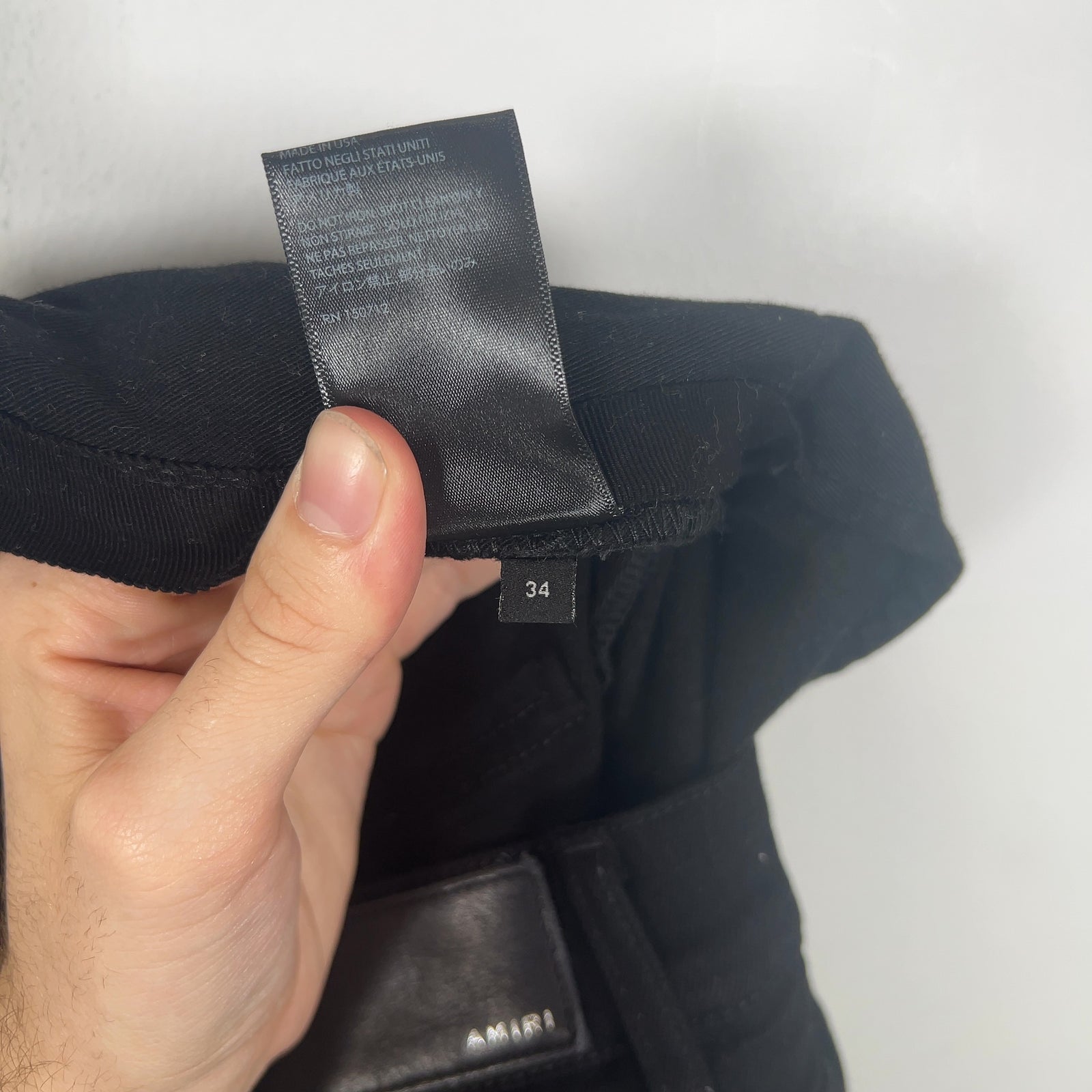 Amiri MX1 Black/Black Jeans