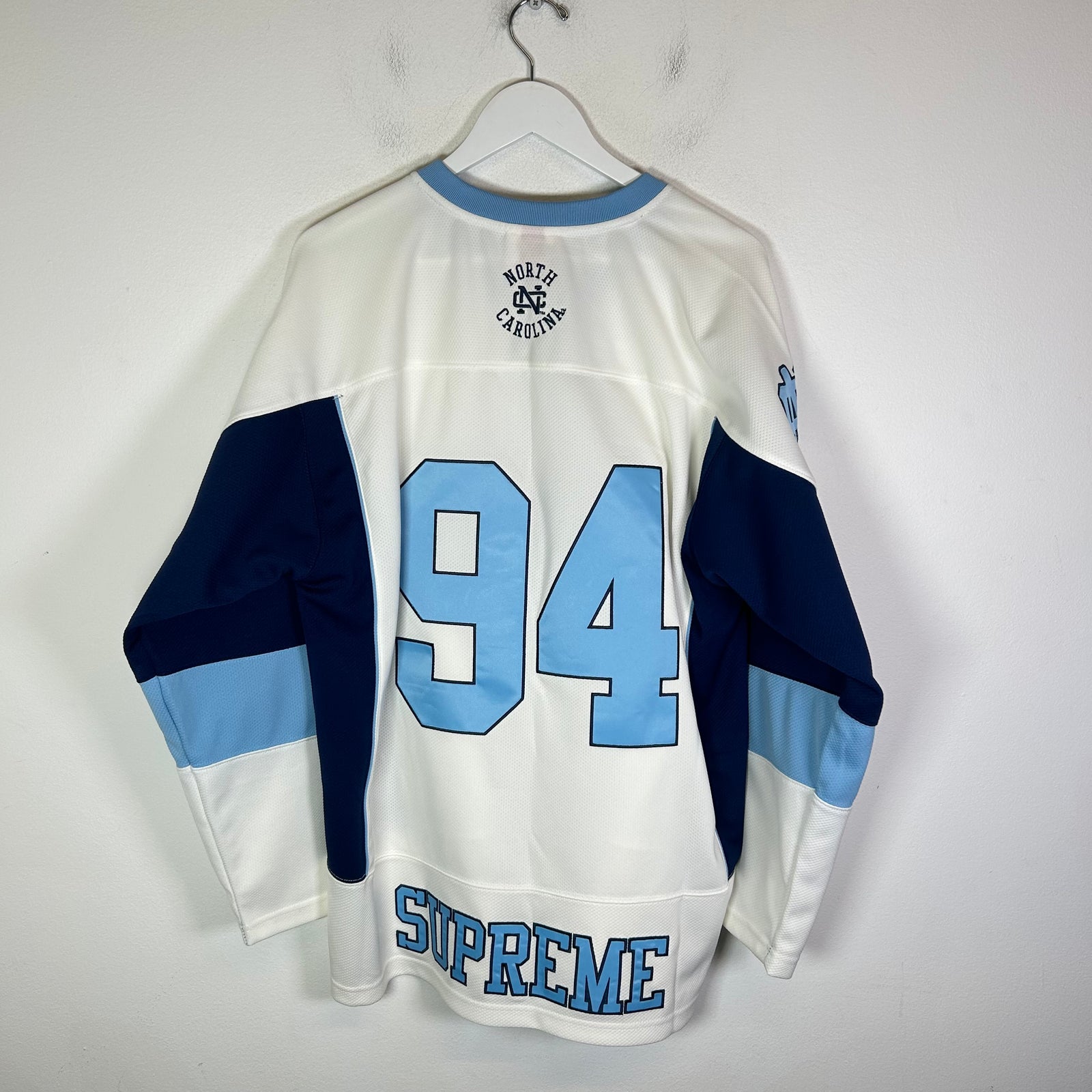 Supreme Mitchell & Ness UNC Hockey Jersey
