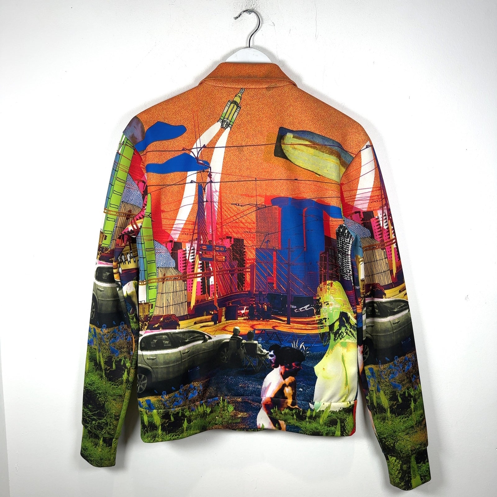 Prada SS19 Psychedelic Zip Up Jacket