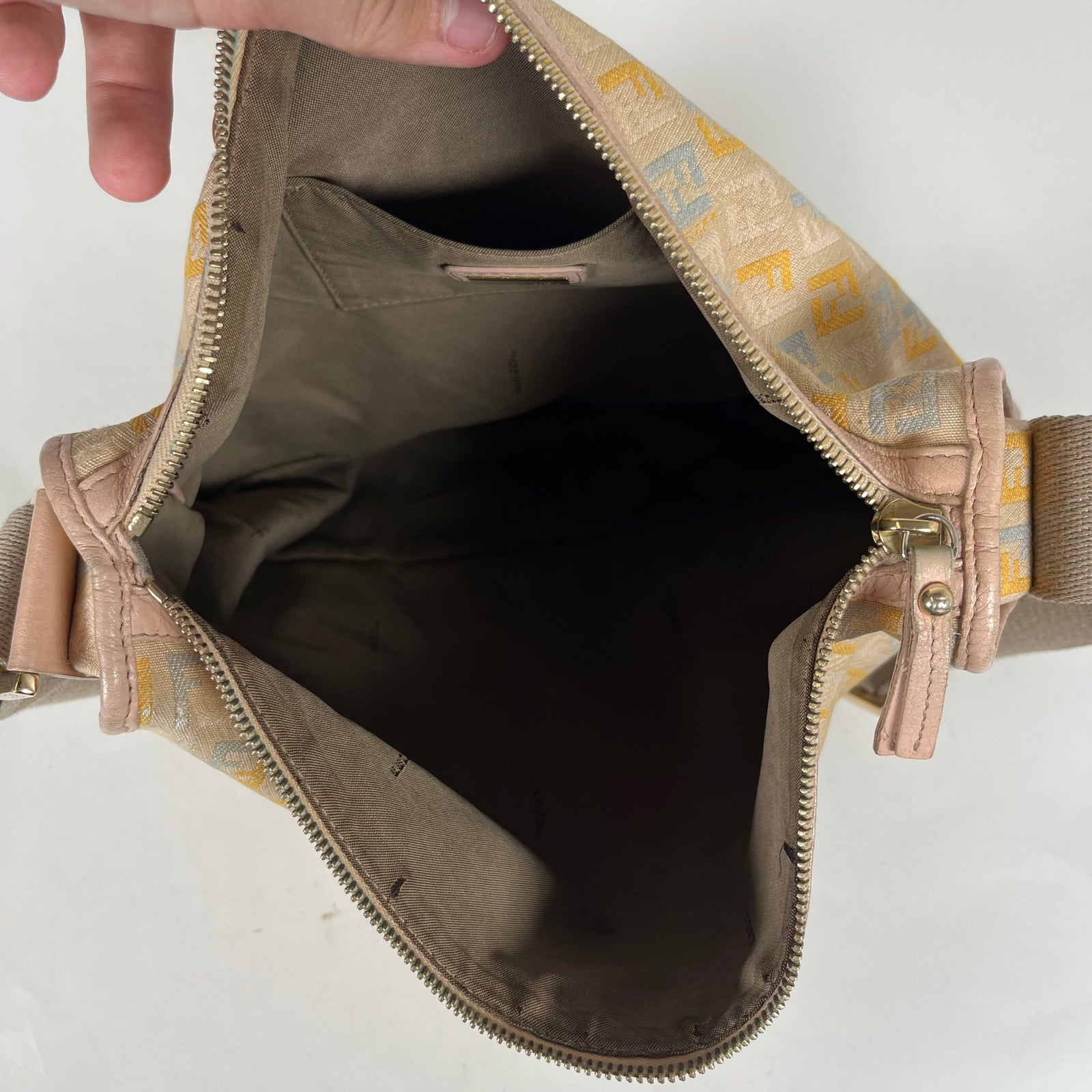 Fendi FF Monogram Pastelle Crossbody Bag