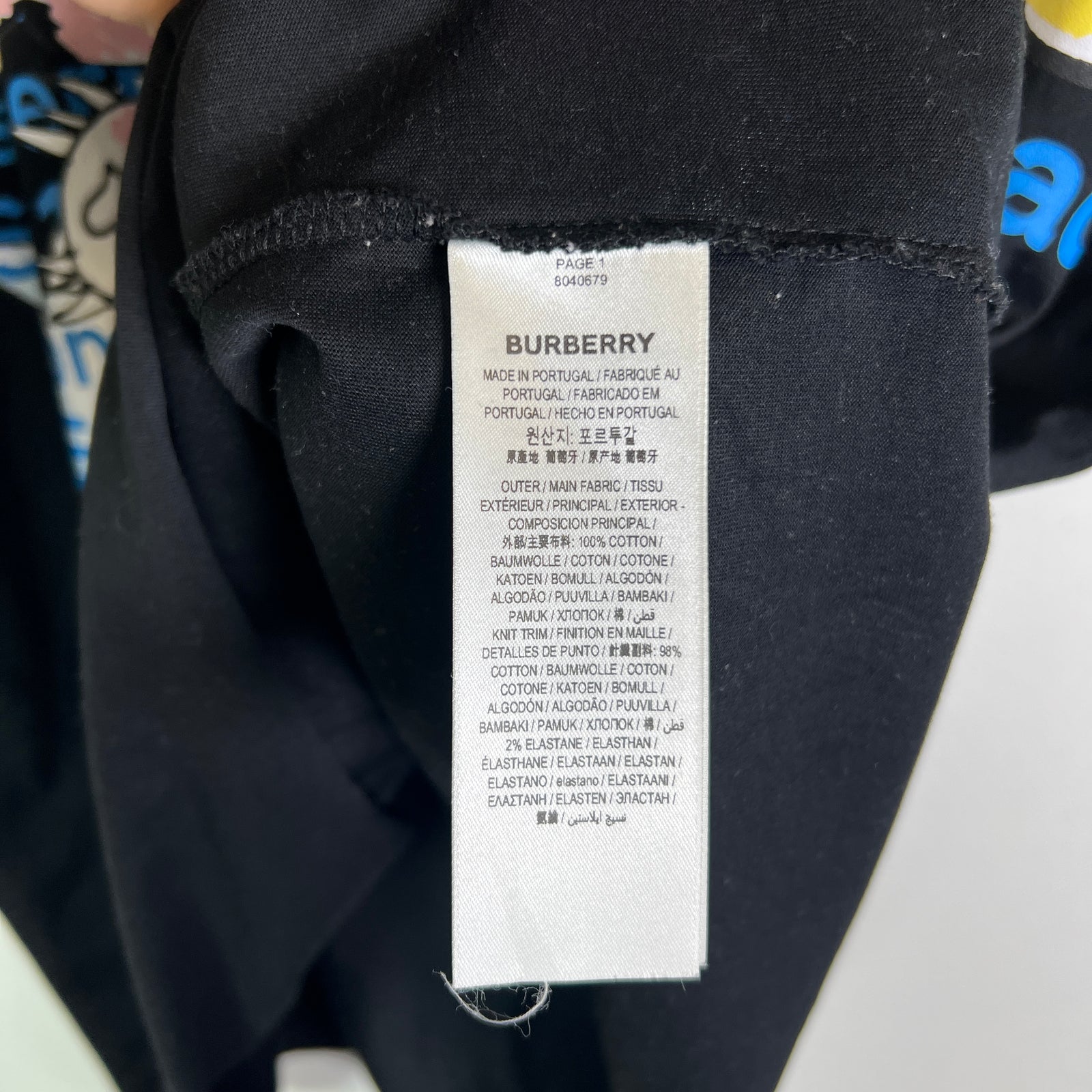 Burberry Montage Print Oversized T-Shirt