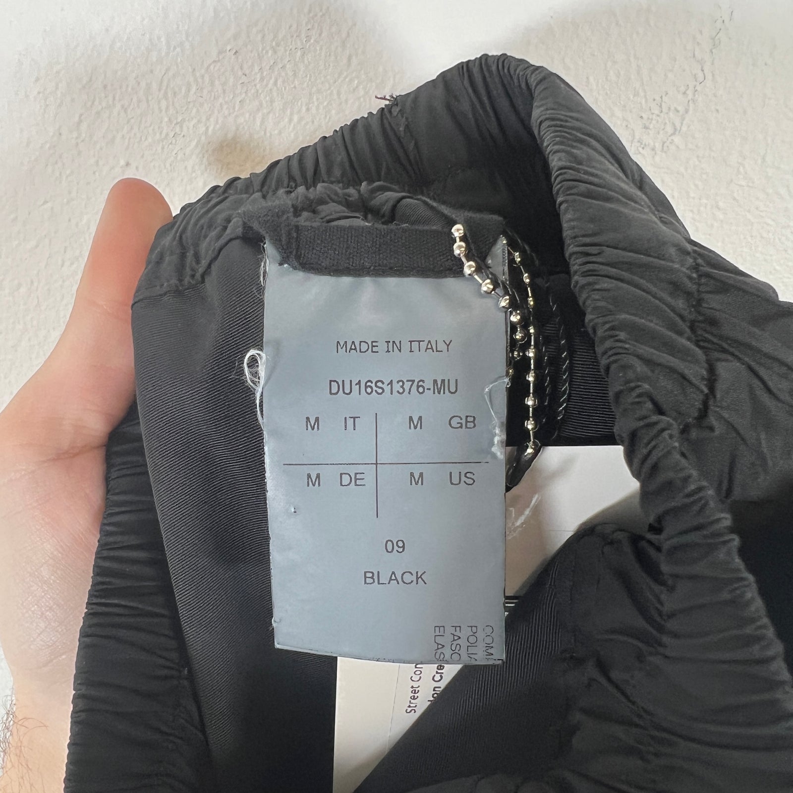 Rick Owens Nylon Creatch Cargos Size M