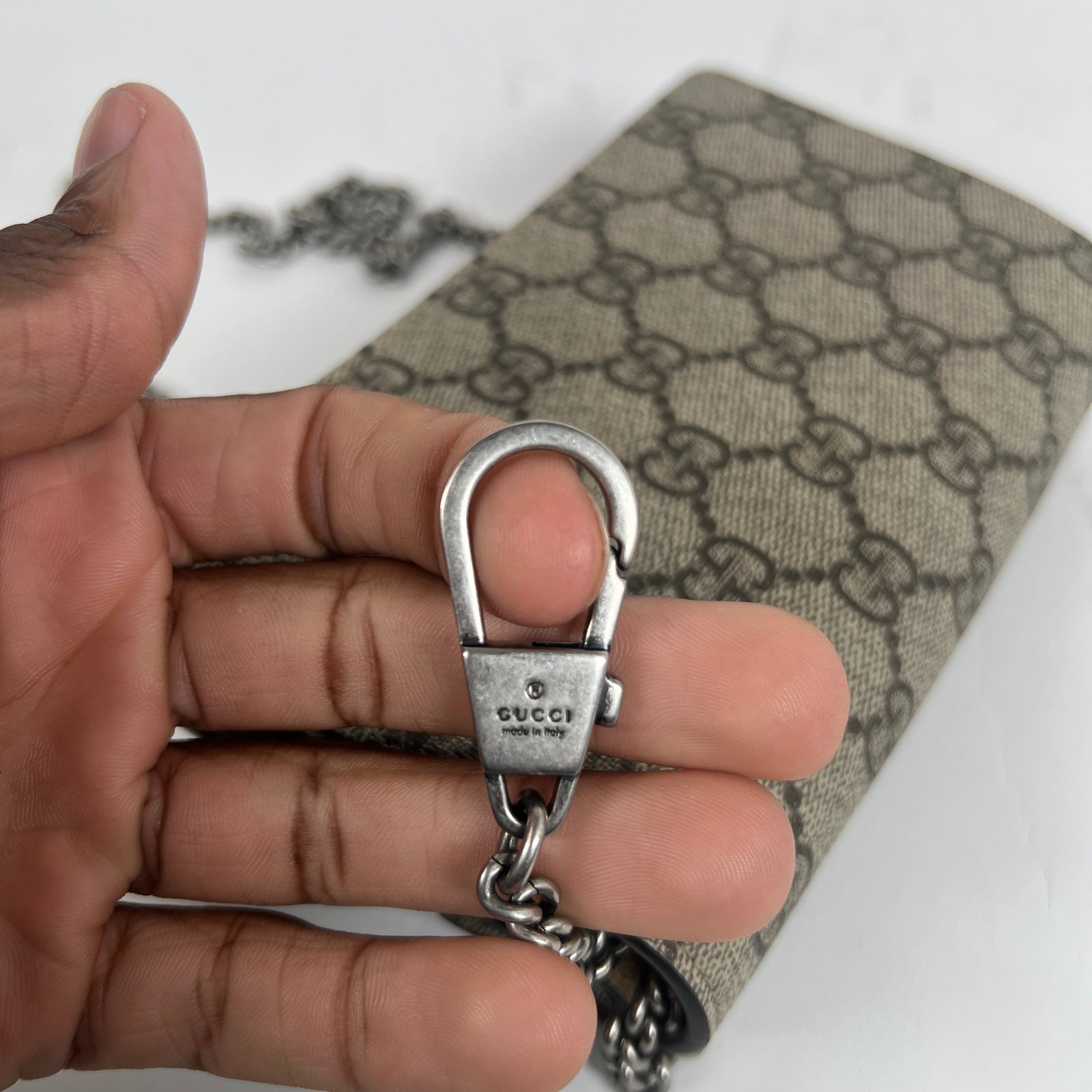 Gucci GG Monogram Mini Dionysus Shoulder Bag