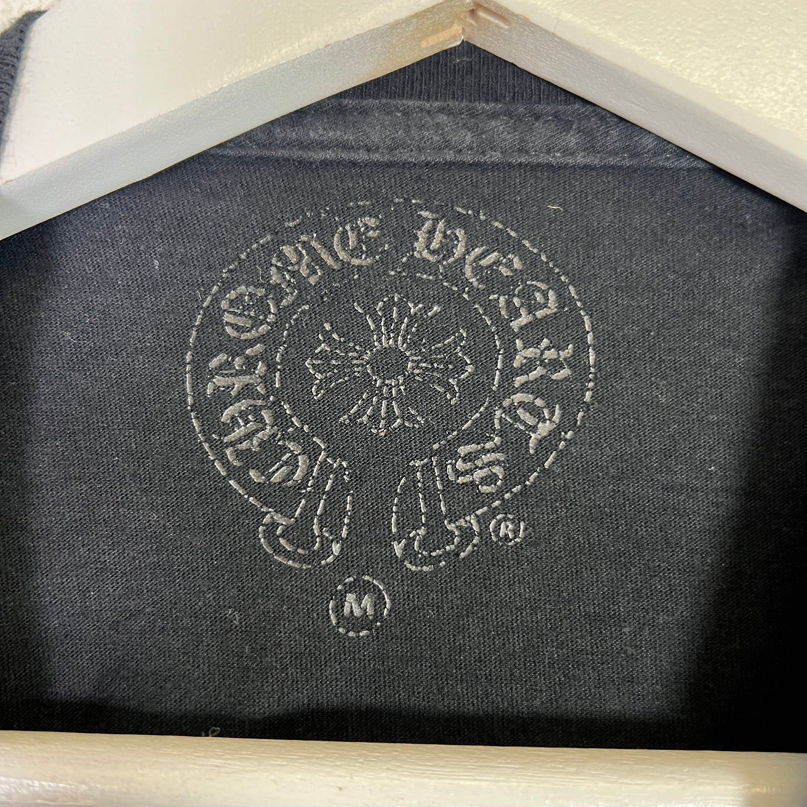 Chrome Hearts Psychedelic Spiral Cross T-Shirt