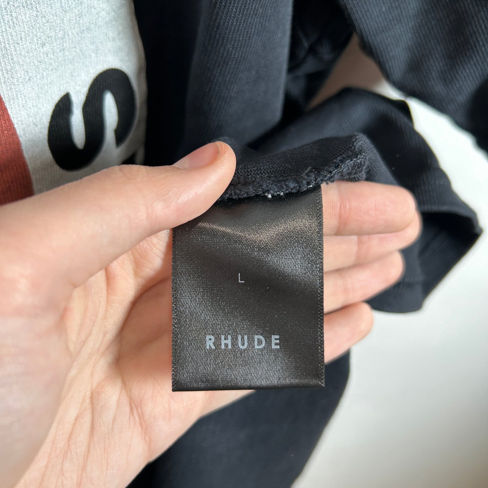 Rhude 'Ski Club' Graphic T-Shirt Size L