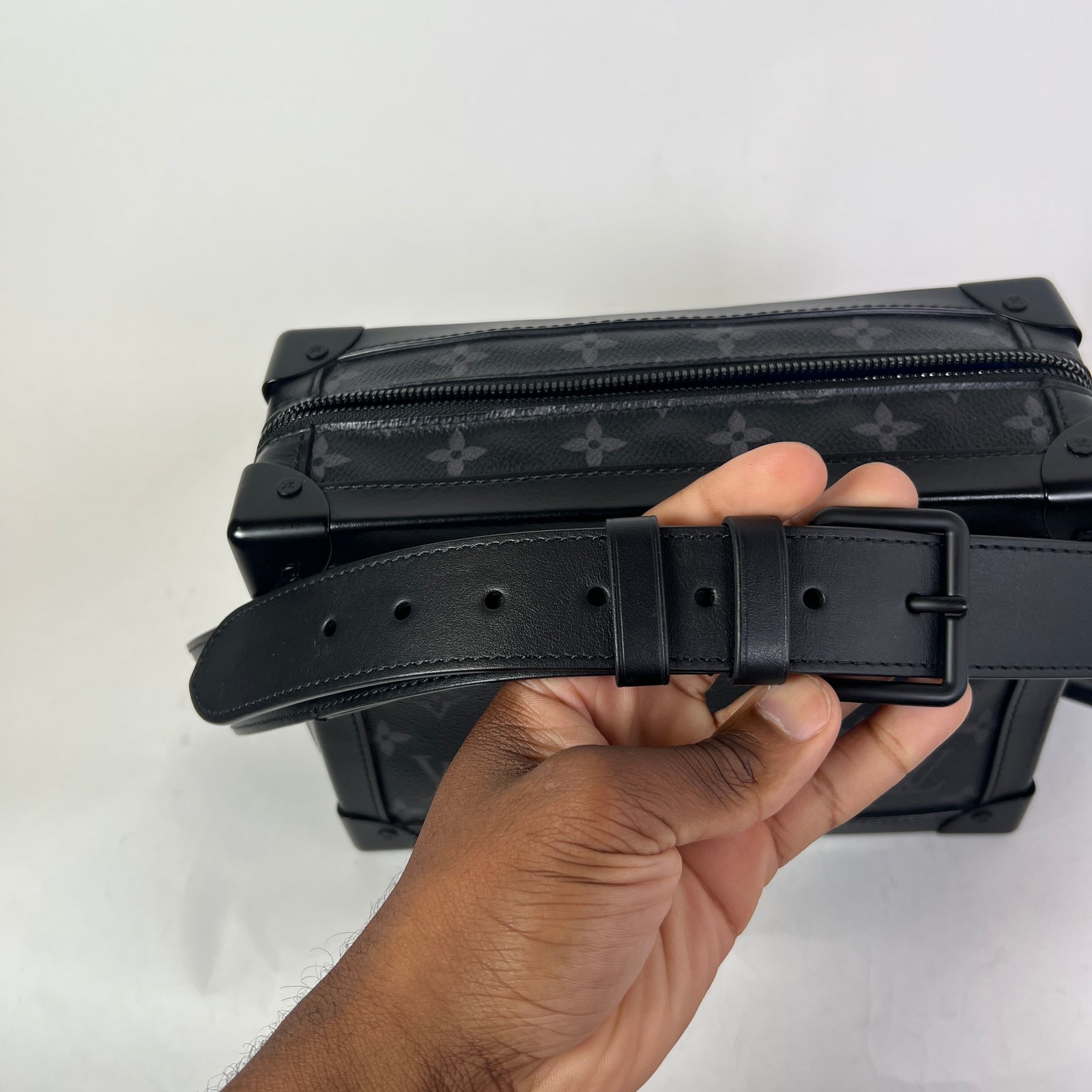 Louis Vuitton Eclipse Monogram Soft Trunk Bag