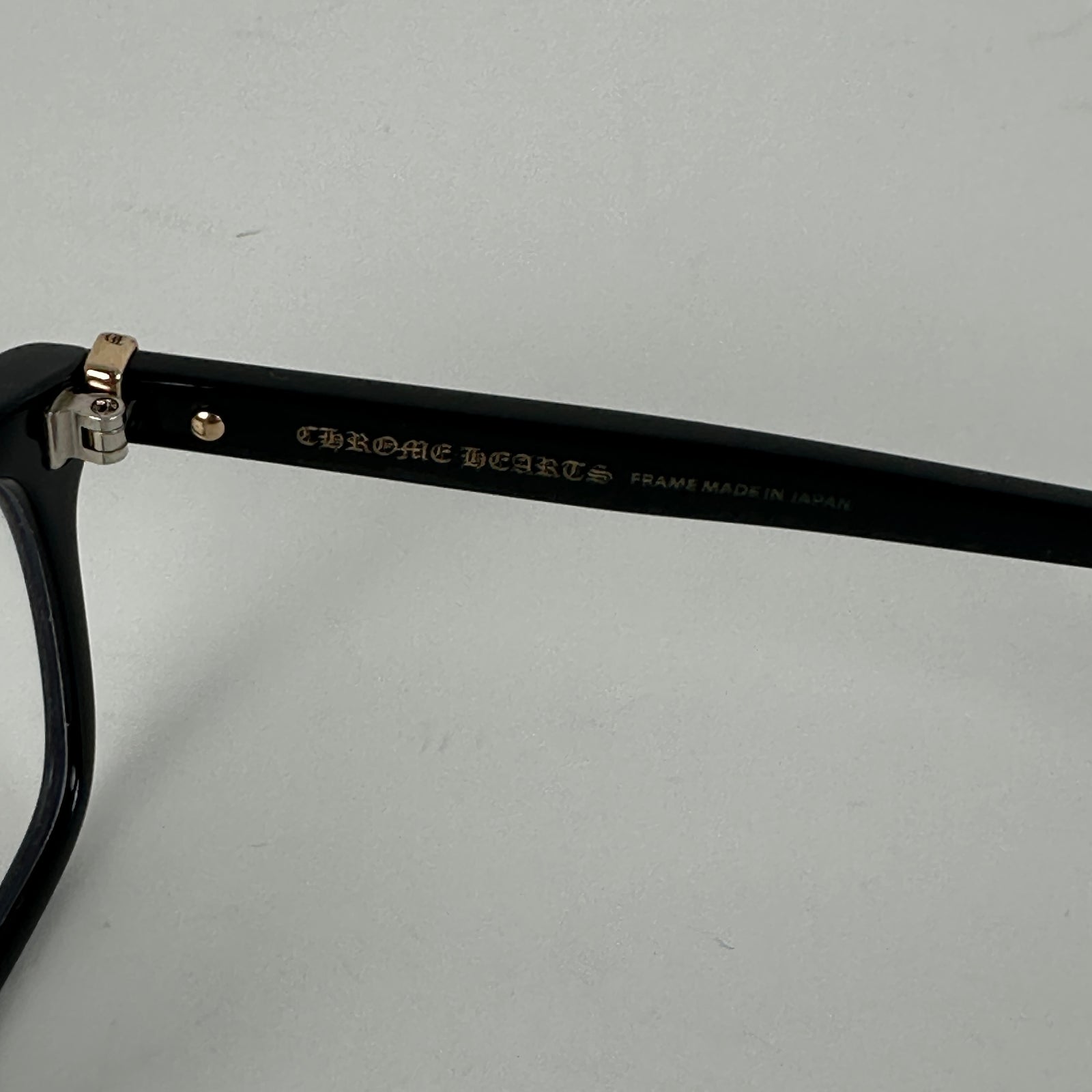 Chrome Hearts 'BEAU NER' Clear Frame Glasses