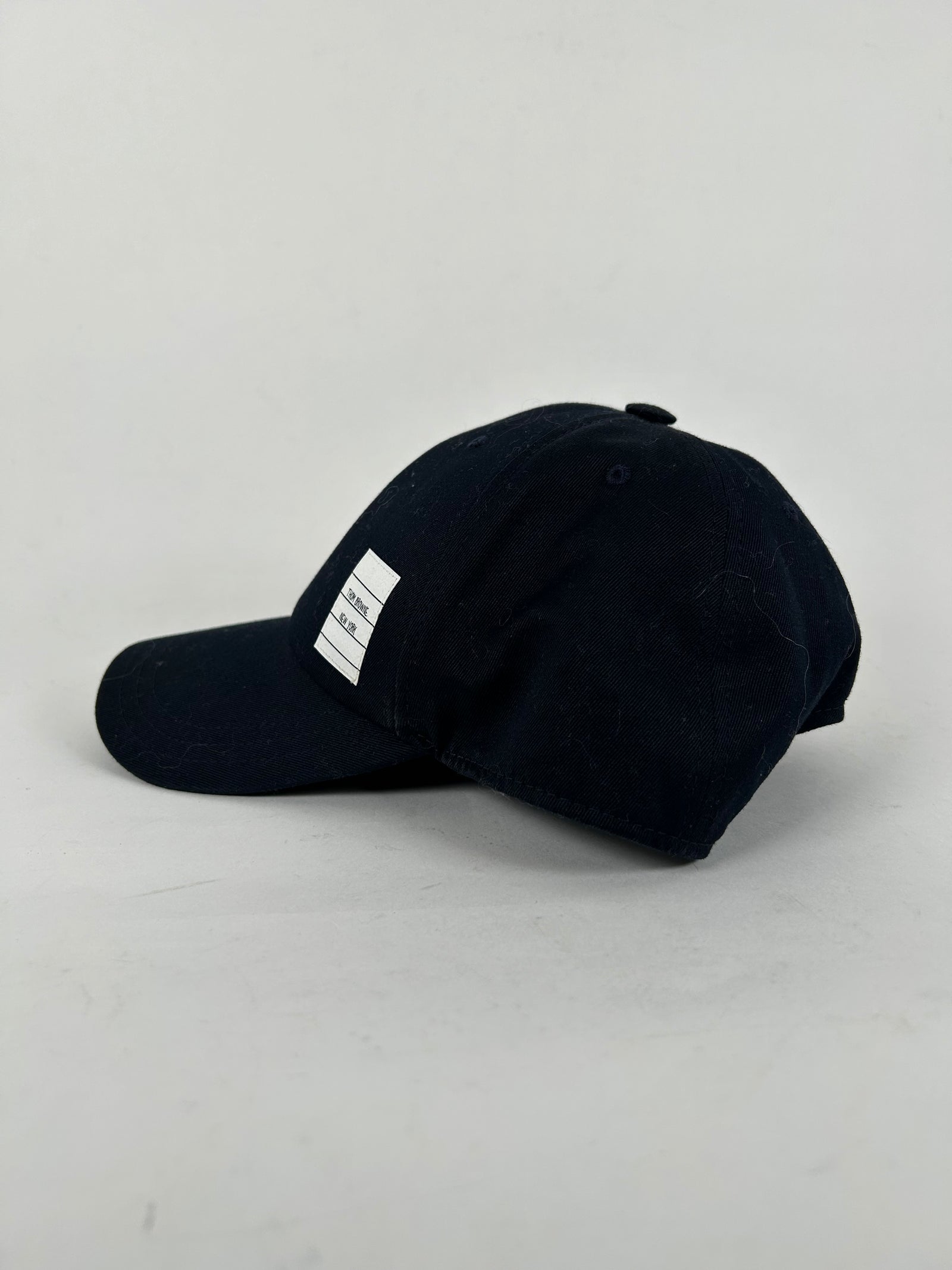 Thom Browne Navy 6-Panel Baseball Cap Size M