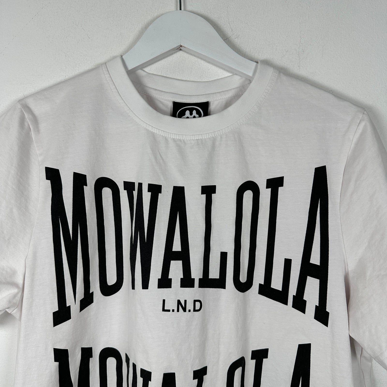 Mowalola White 'Double Sweat' T-Shirt Size M
