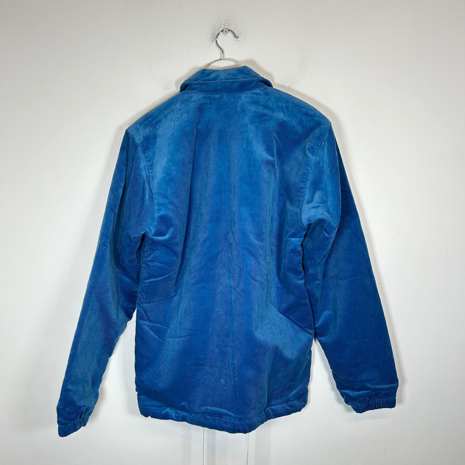 Comme Des Garcons SHIRT Blue Corduroy Quilted Jacket Size L