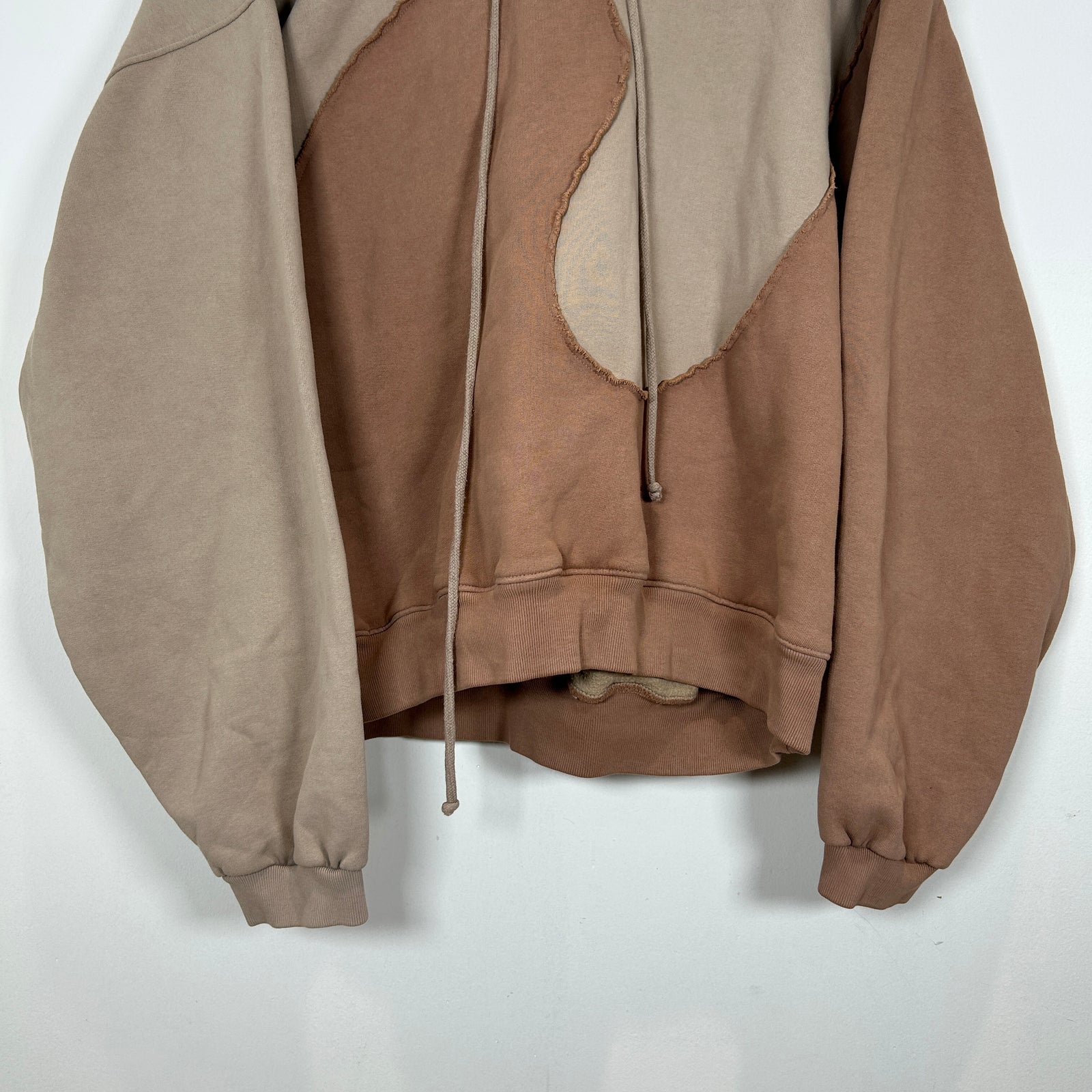 ERL Brown Wave Hoodie Size XL