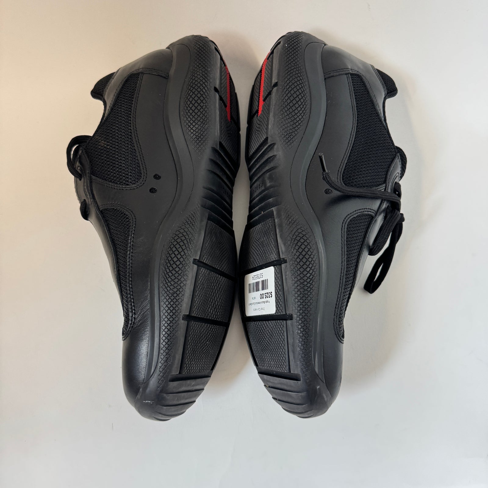 Prada Black America Cups Size 9