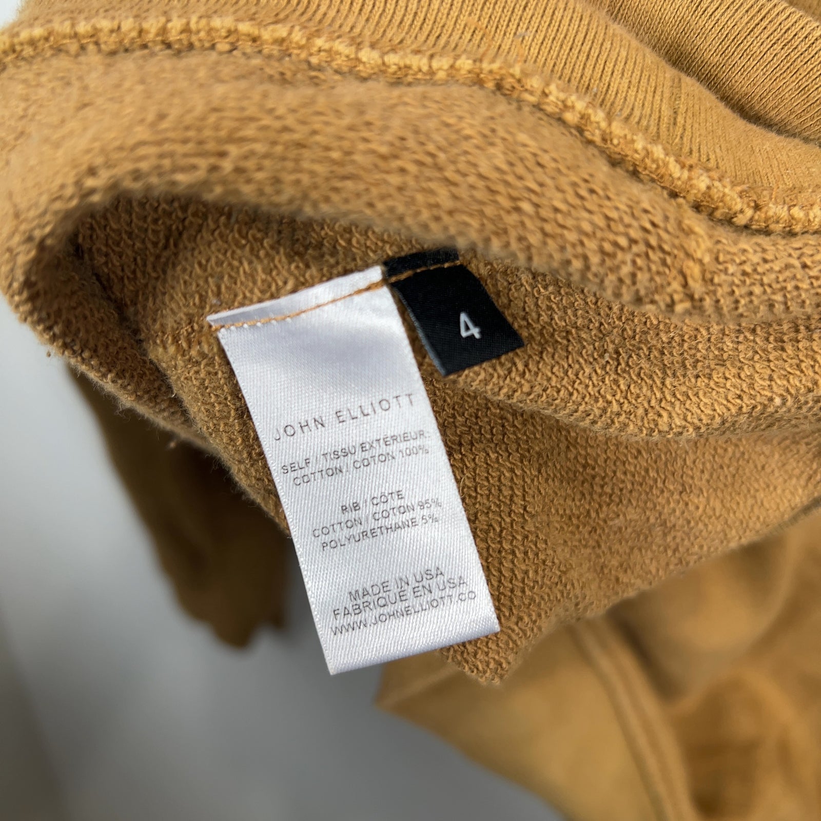 John Elliott Jersey Crewneck