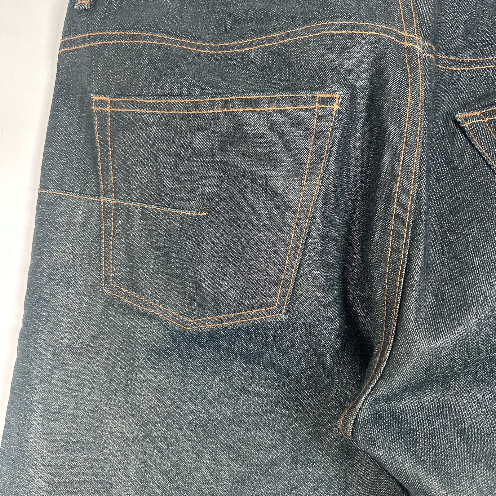 Dior Homme Grey Light Waxed Jeans Size 31