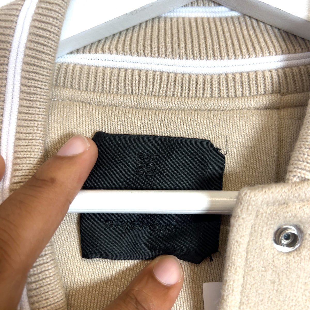 Givenchy Cropped Varsity Jacket