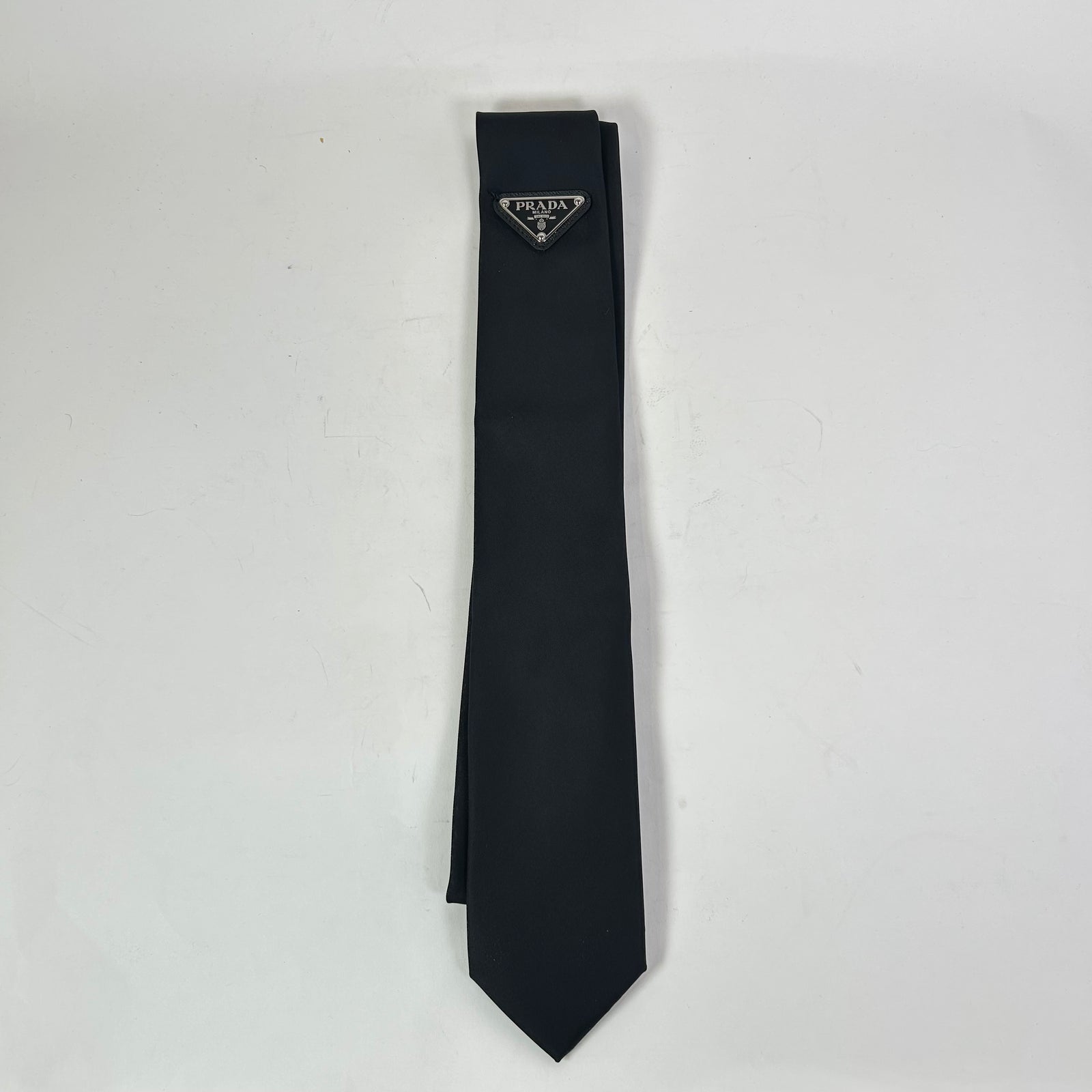Prada Re-Nylon Garbadine Tie