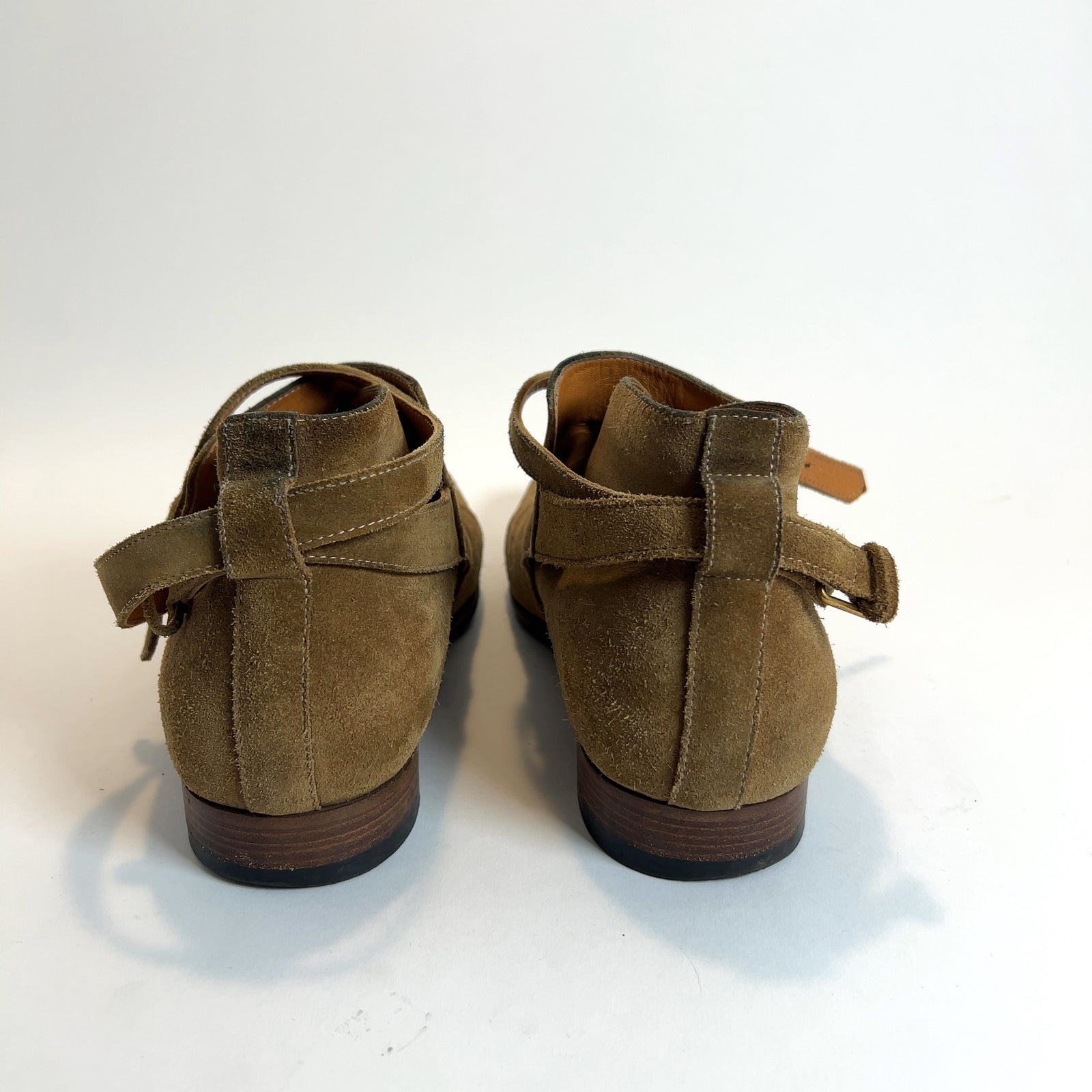 Saint Laurent Jodhpur Low Suede Boots