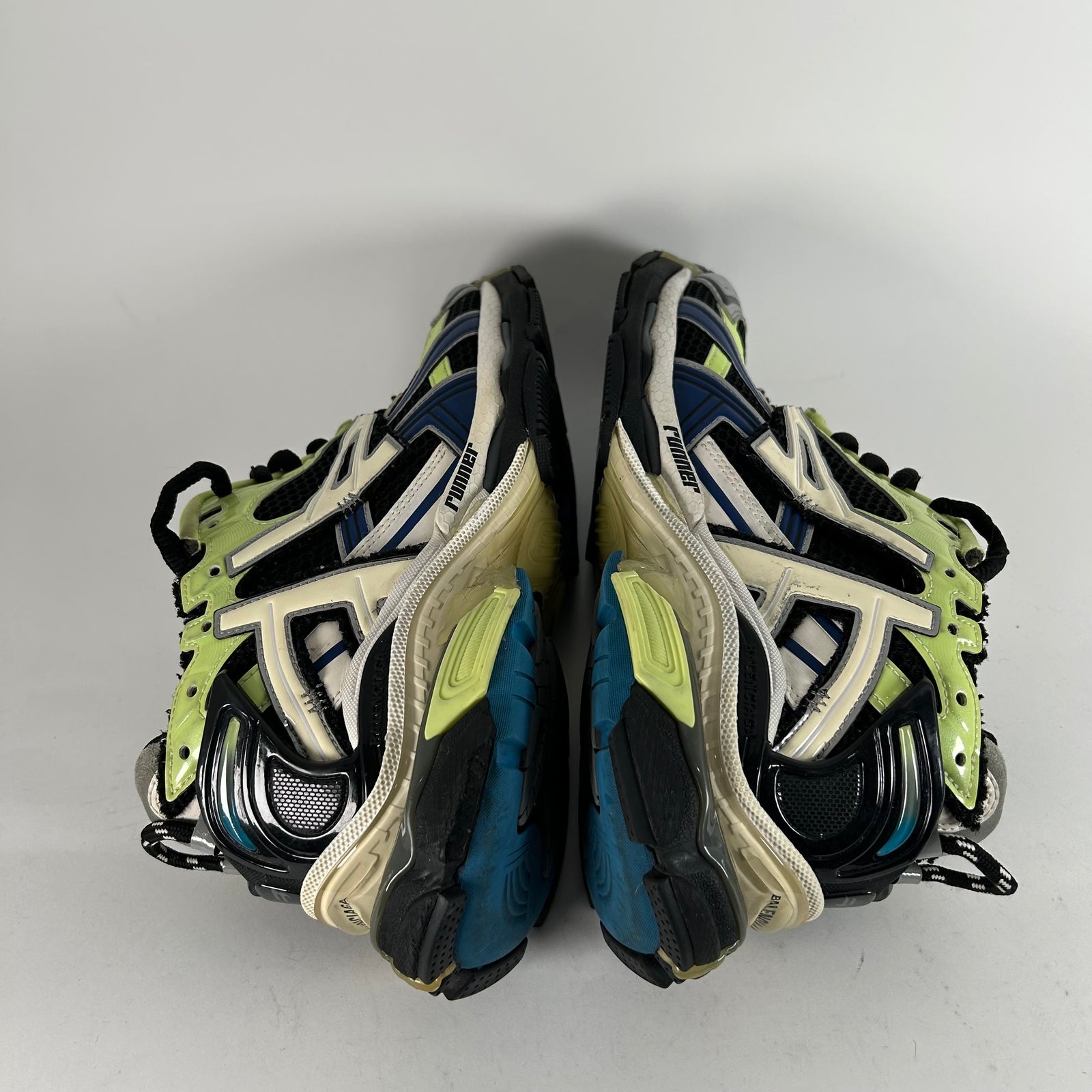Balenciaga Blue/Green Runners Size 41