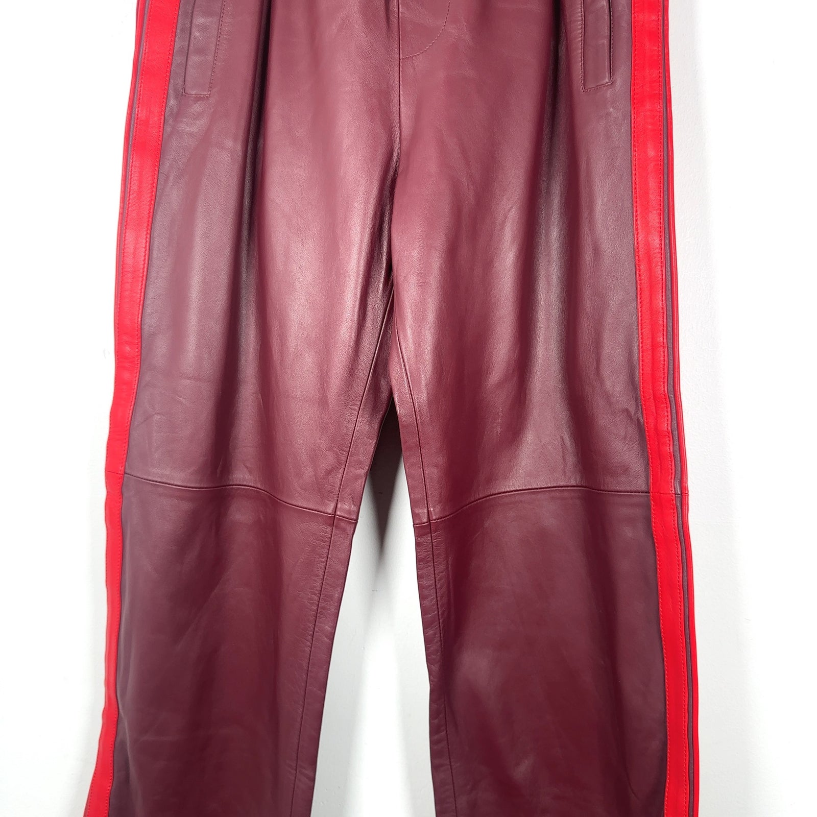 Marni Striped Leather Track Pants