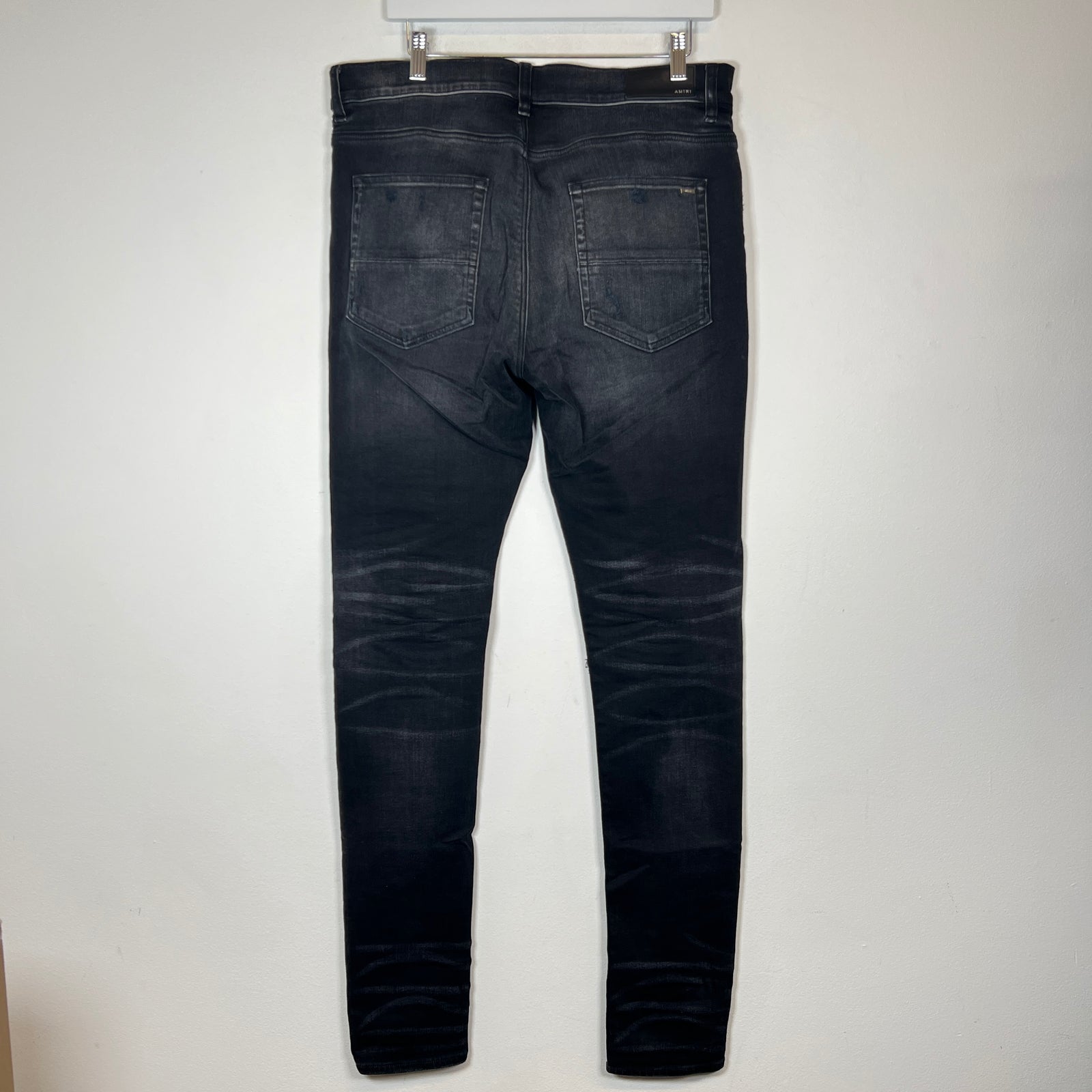 Amiri Tye Dye Bandana Thrasher Black Jeans Size 36