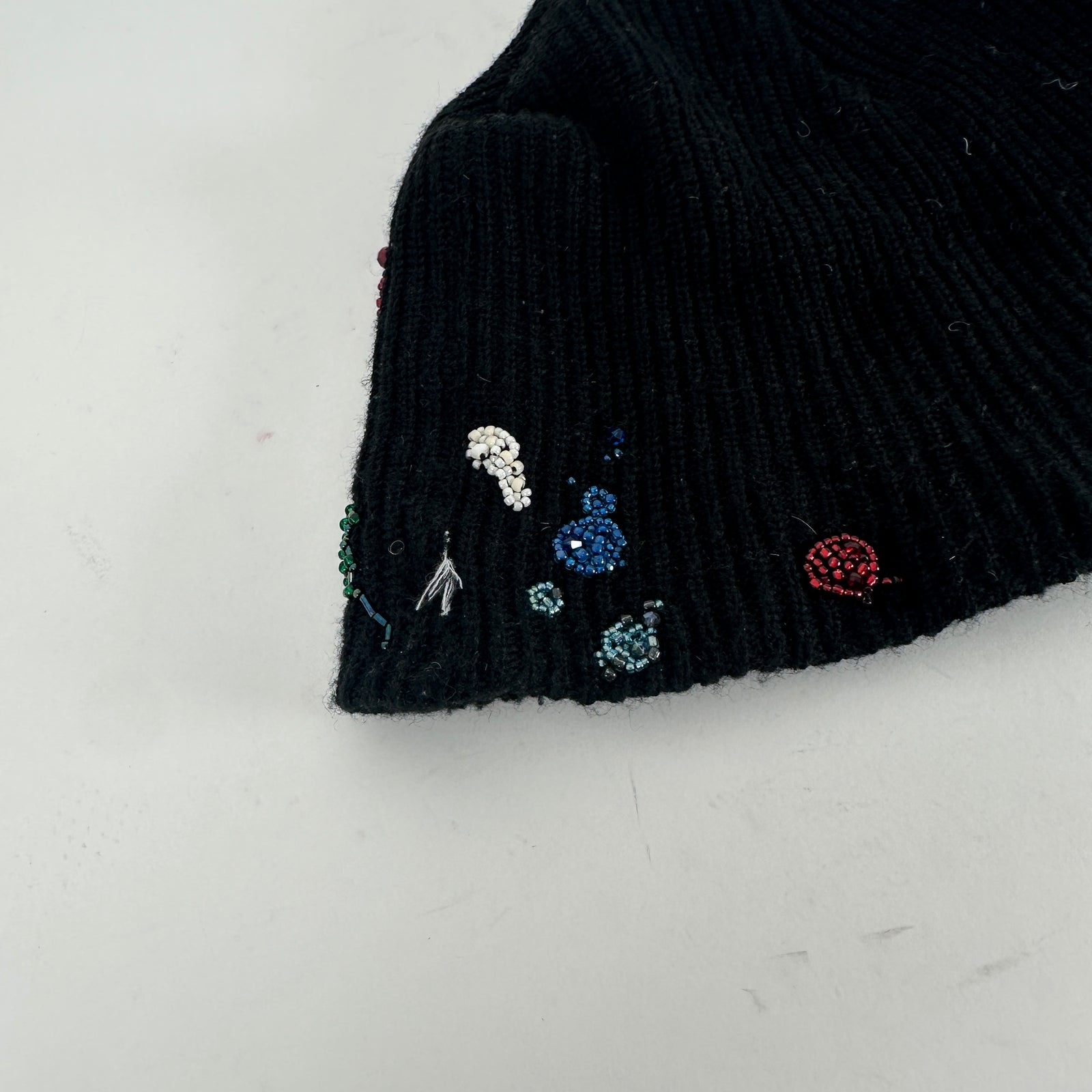 Undercover Sequin 2023 Wool Black Beanie