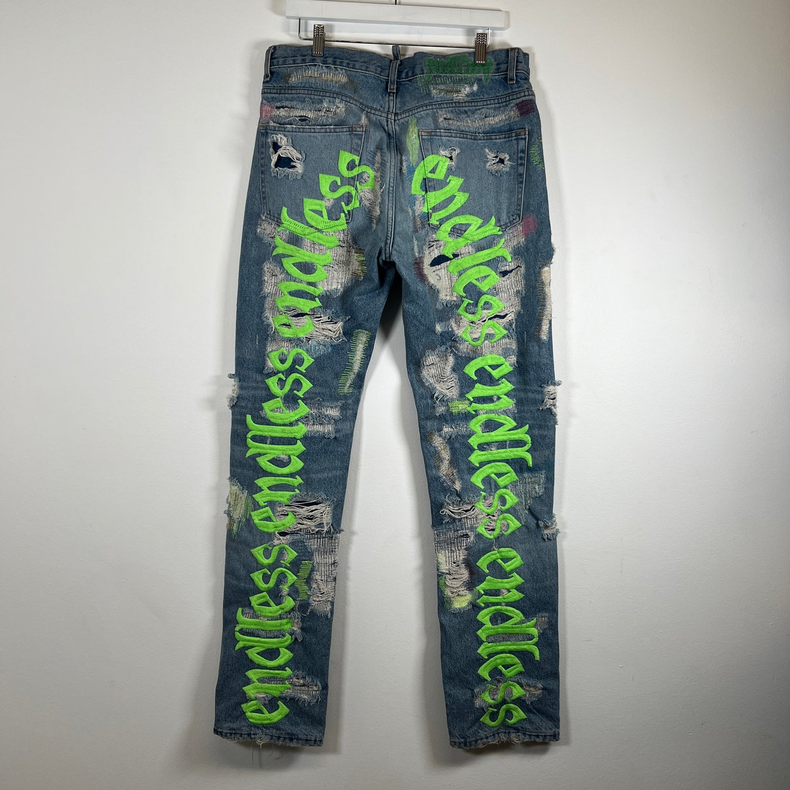Endless Distressed Denim Size 34
