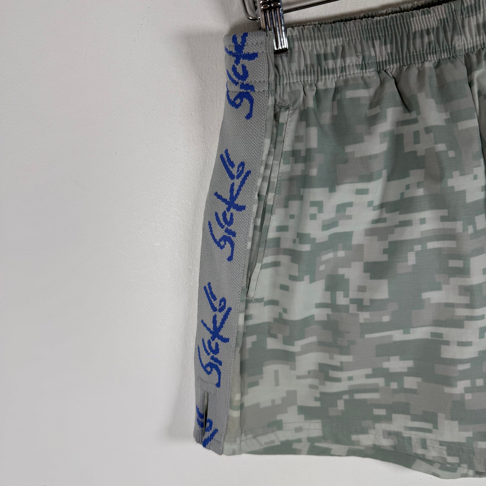 Sicko 'S' Patch Logo Swim-Shorts