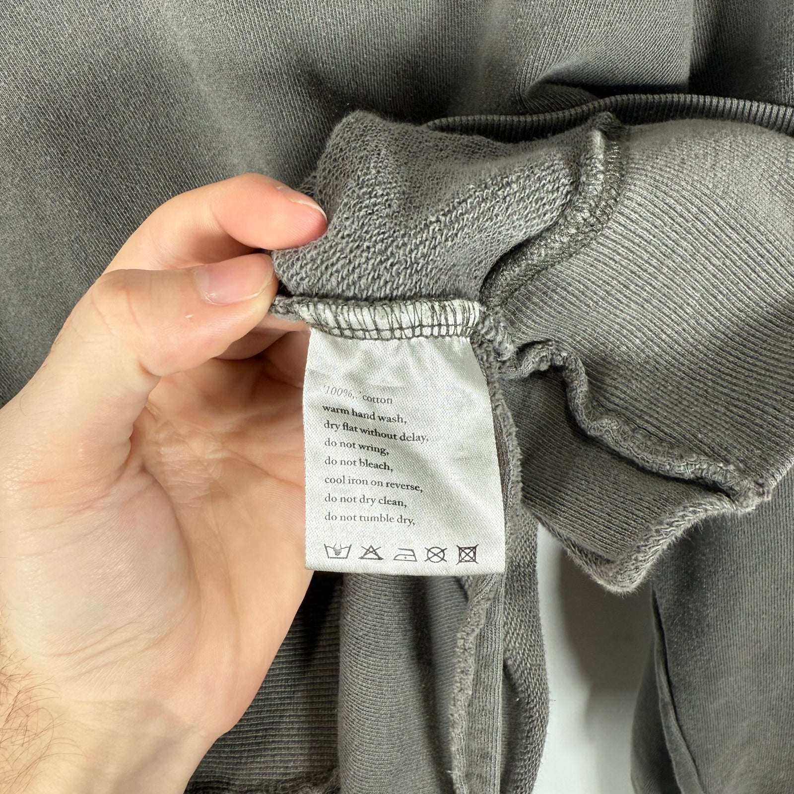 Ksubi Grey Hoodie Size S