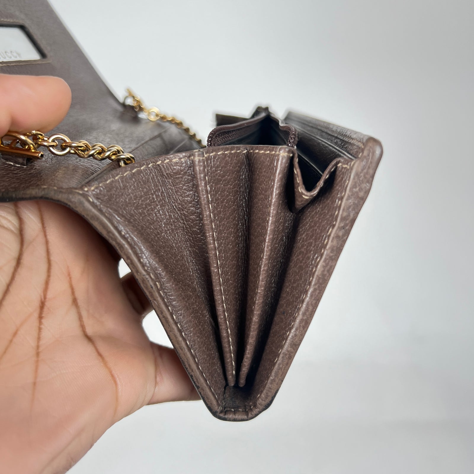 Gucci Ophida GG Wallet On Chain Bag