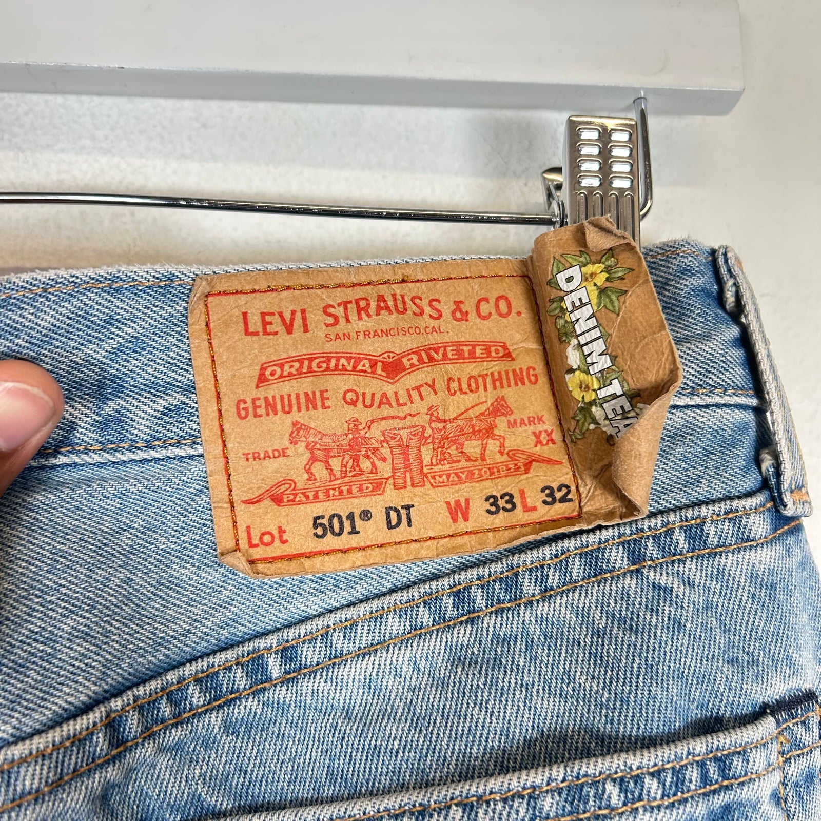 Denim Tears Blue Wreath Jeans Size 33
