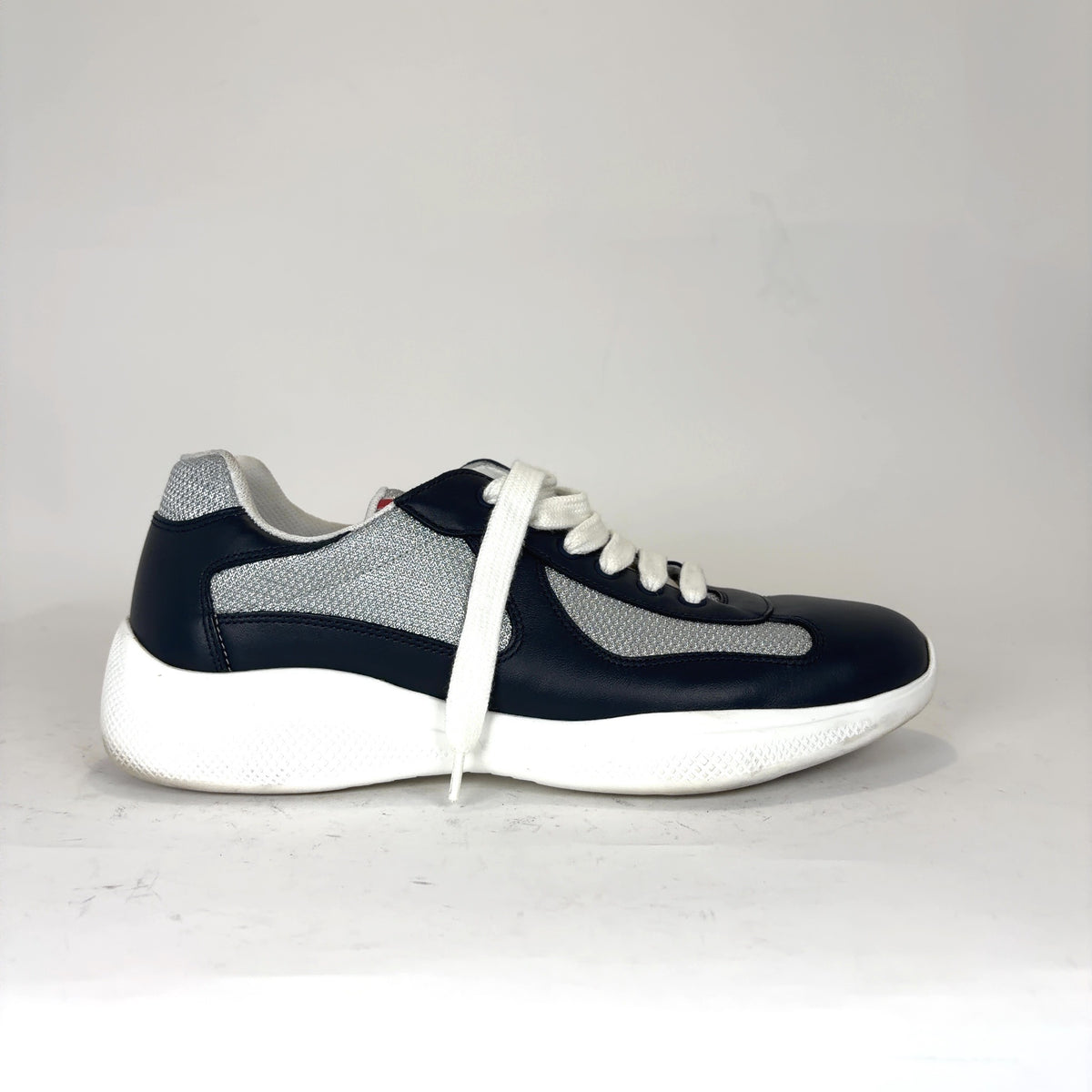 Prada Leather America Cup Lowtop Sneakers