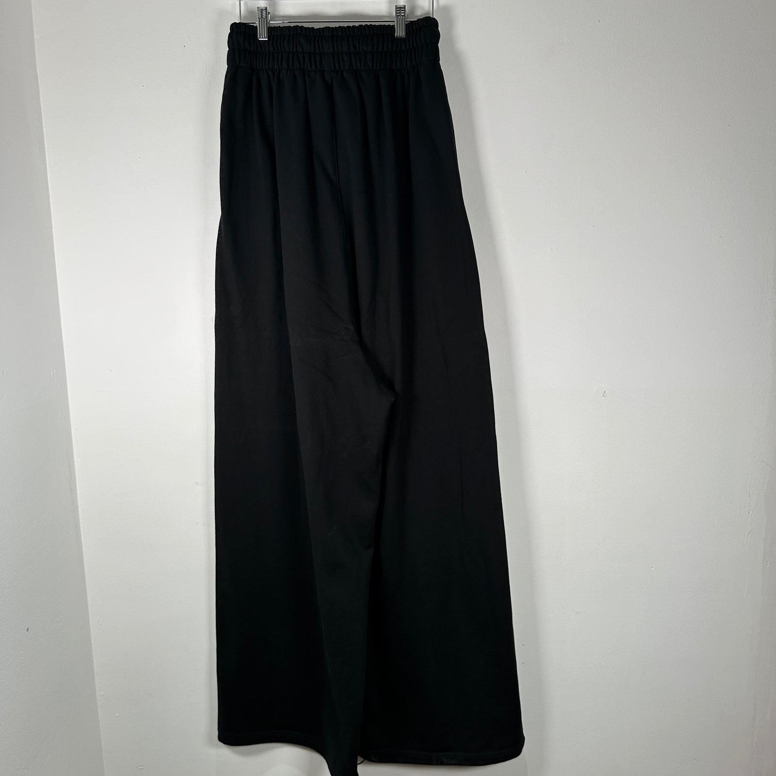 Anonymous Club Oversized Wide Leg Black Sweat Pants Size S