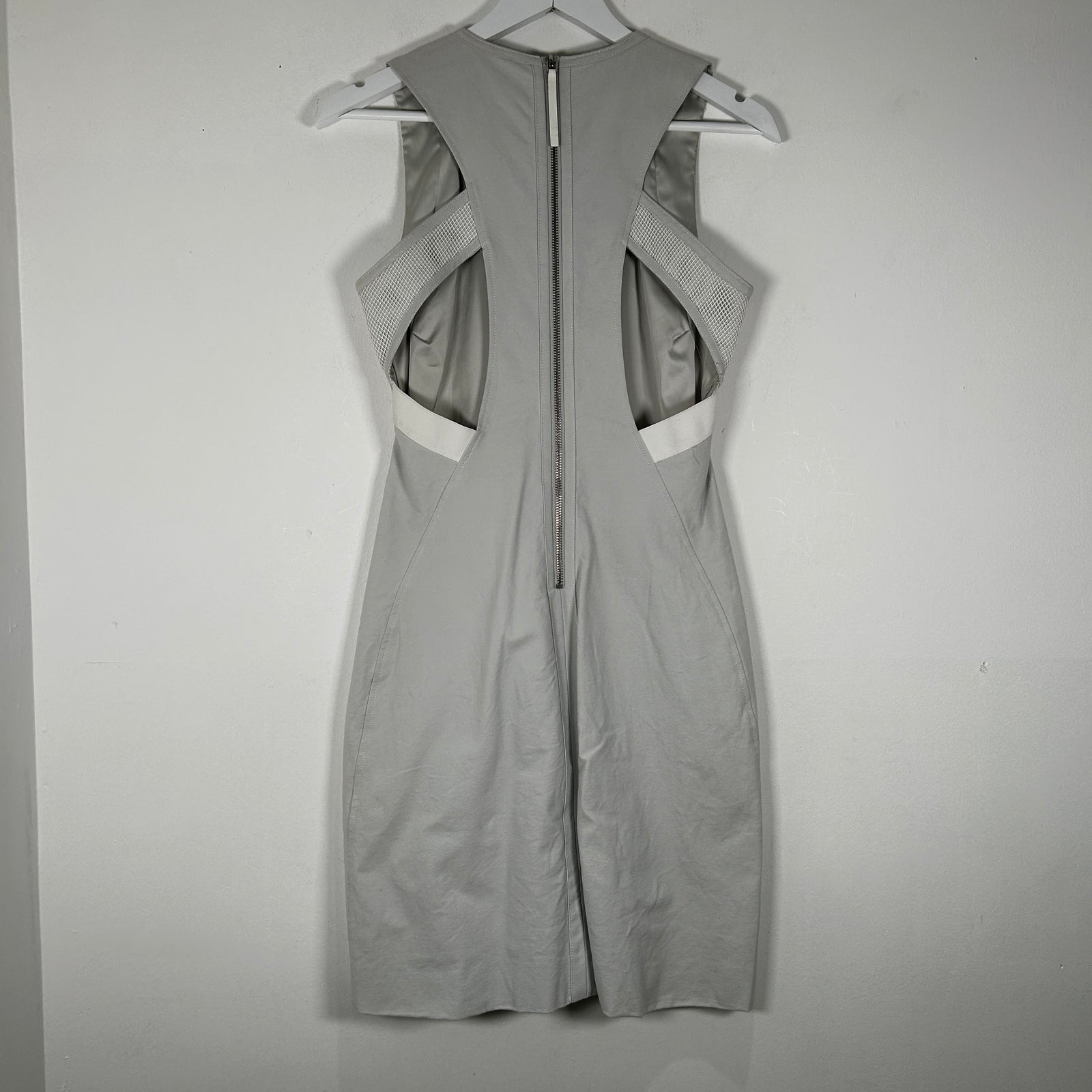 Helmut Lang White Skirt Dress Size 8