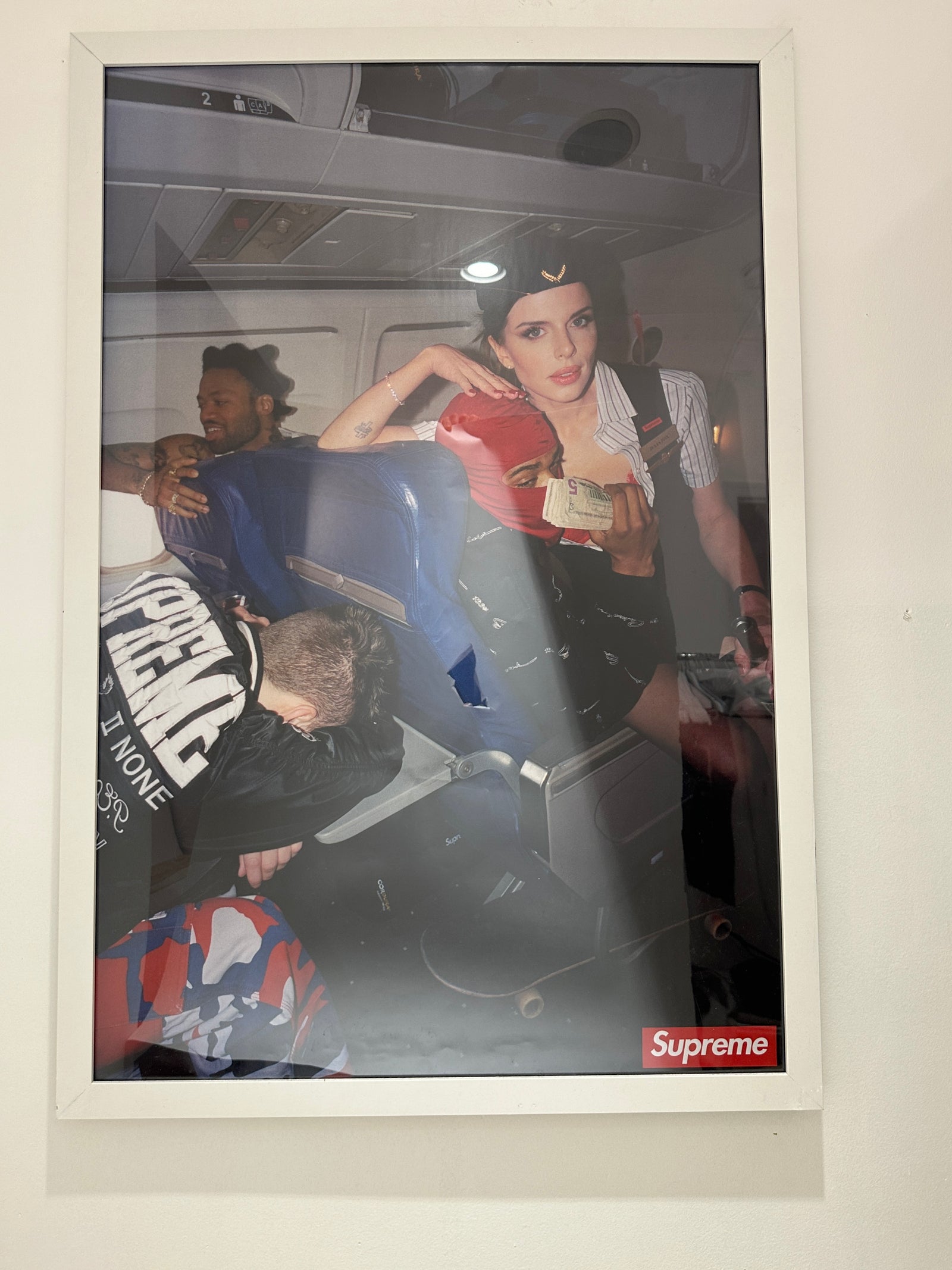 Supreme Julia Fox Framed Potrait