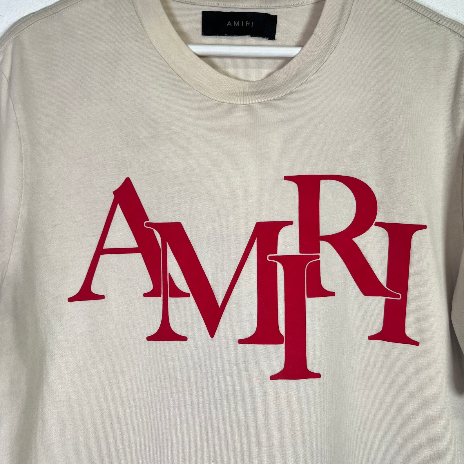 Amiri Staggered Logo T-Shirt