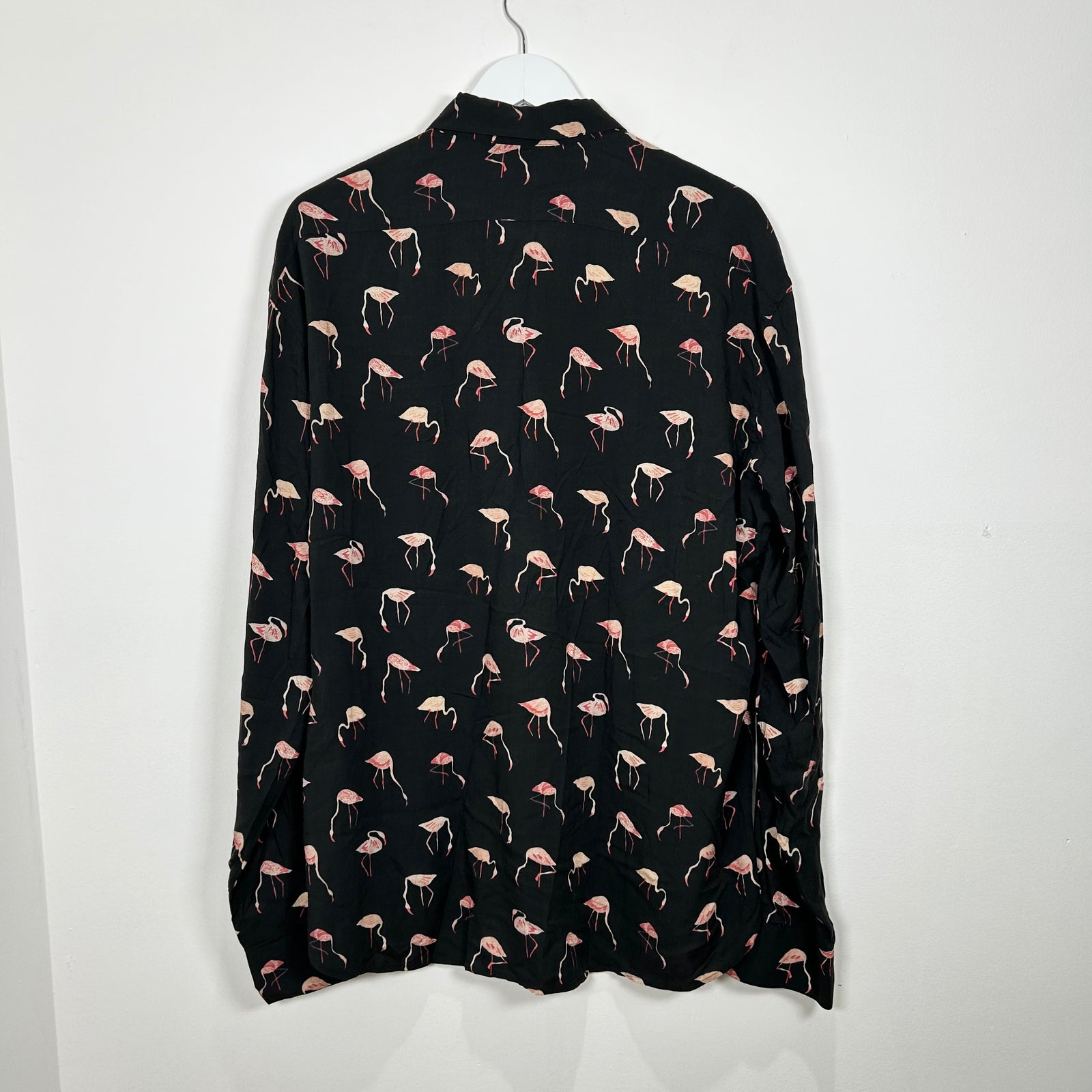Saint Laurent Flamingo Button Up Shirt Size L