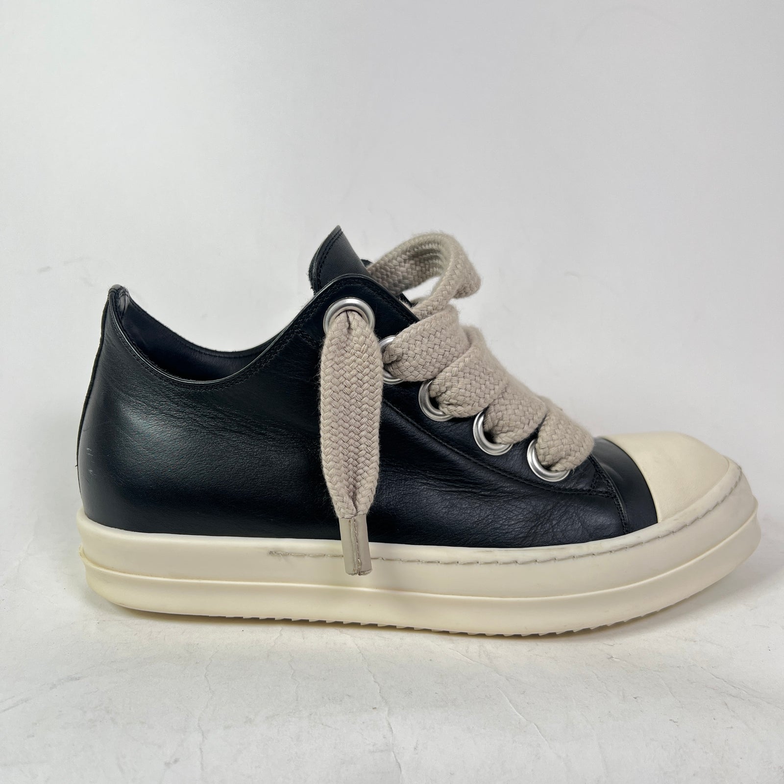 Rick Owens Mainline Jumbo Lace Low-Top Ramones