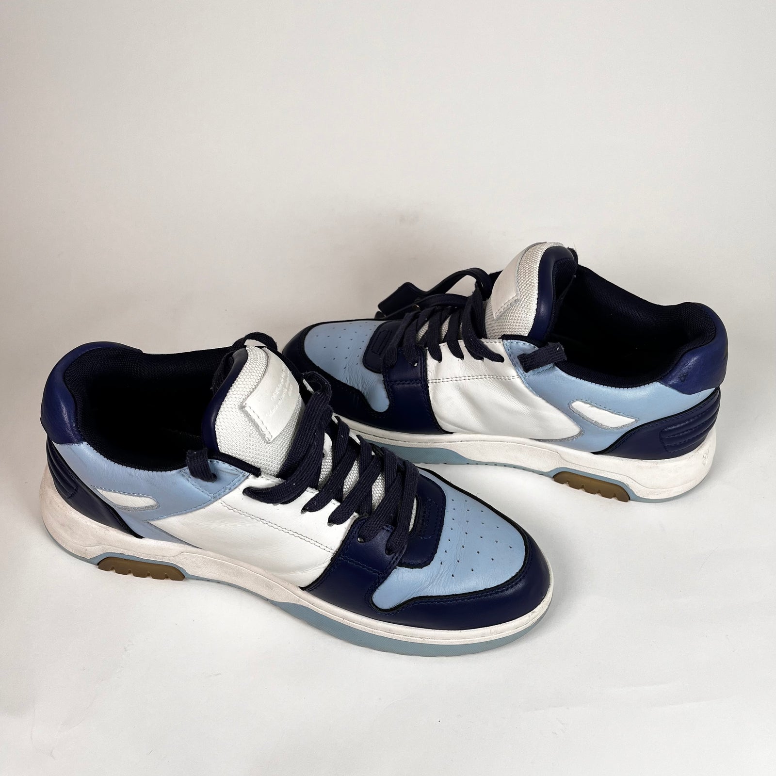 Off-White Light Blue/White Out of Office Sneakers Size 42