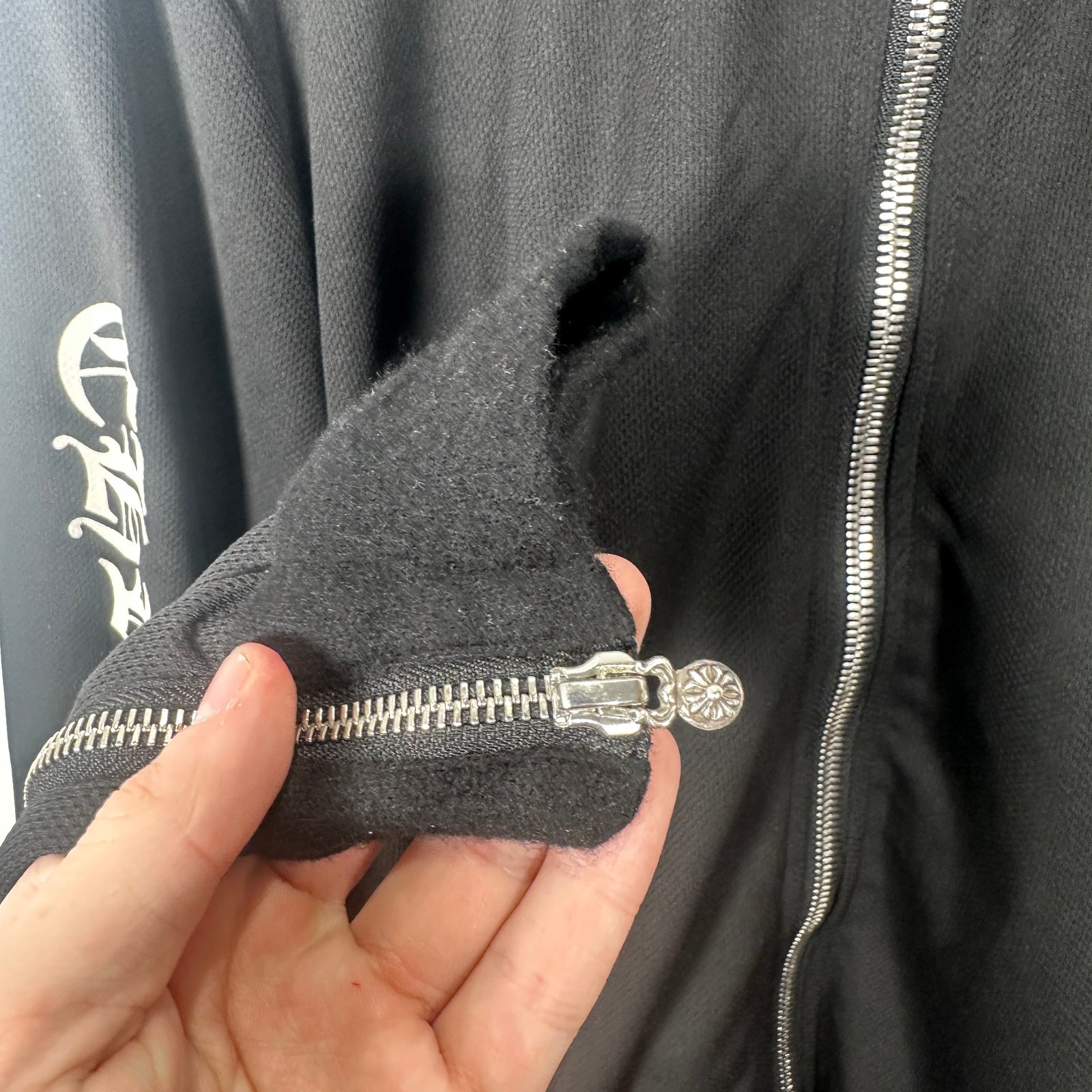 Chrome Hearts Mesh Spell Out Logo Track Jacket Size XL