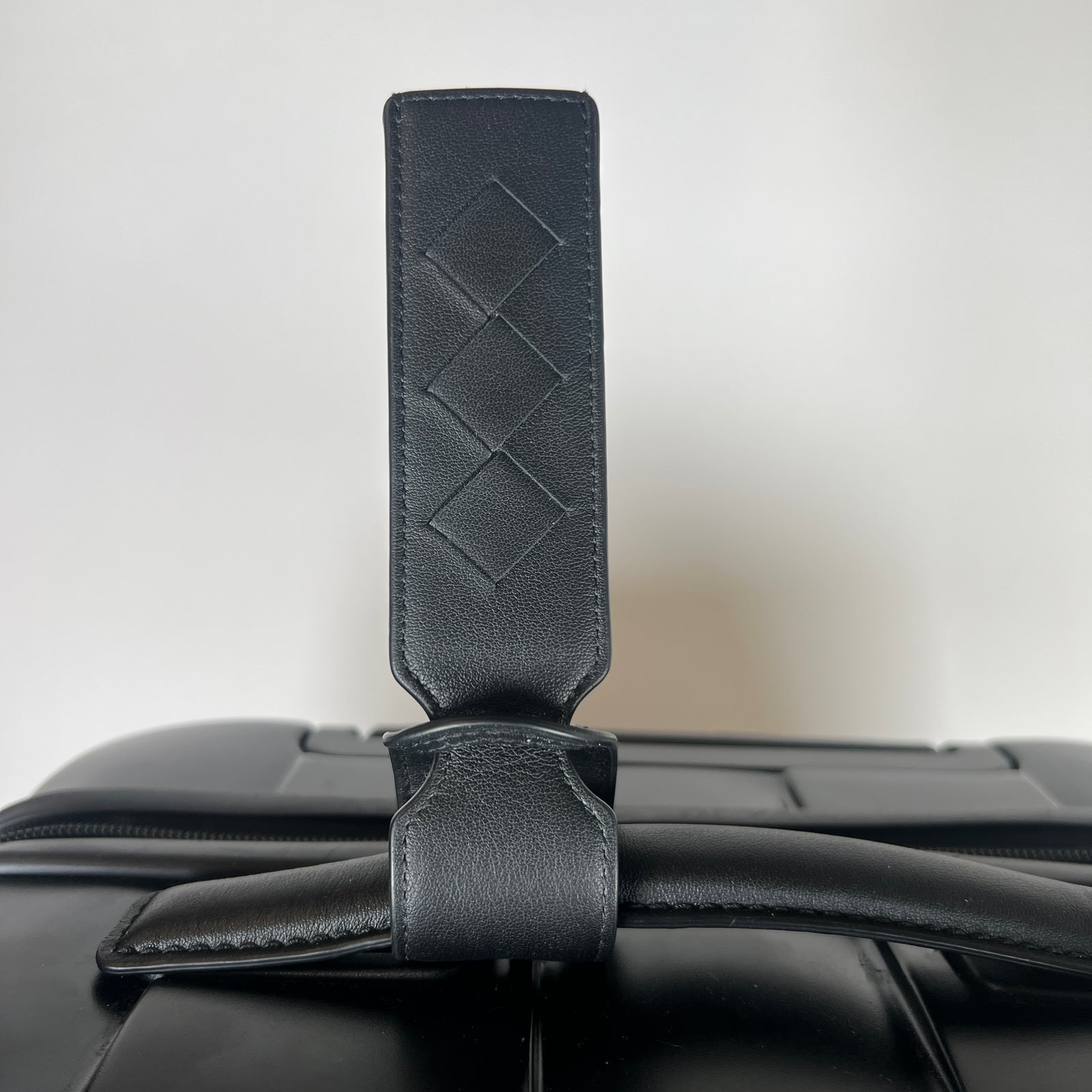 Bottega Veneta Black Odyssey Cabin Suitcase