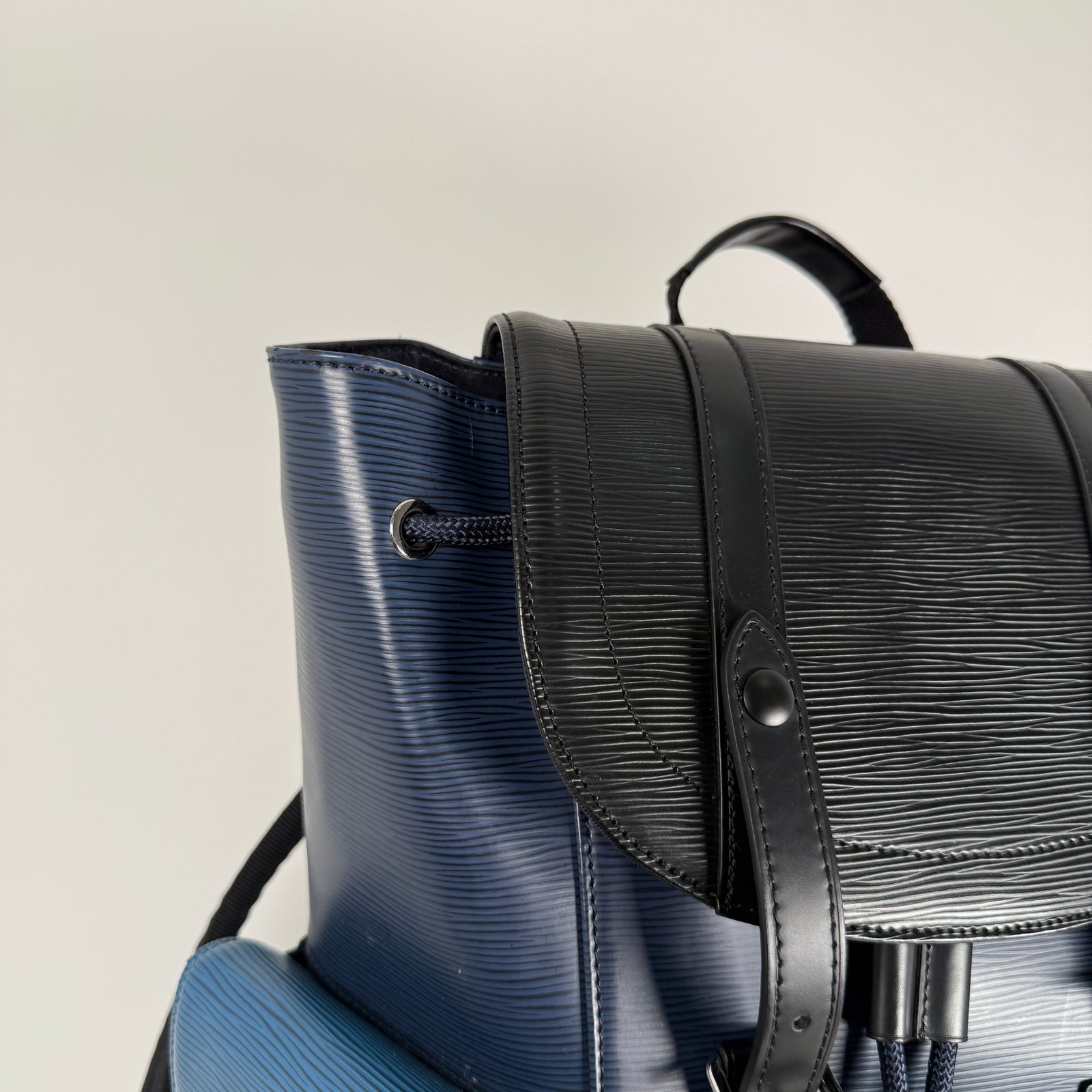 Louis Vuitton Epi Christopher Damier Cobalt Backpack