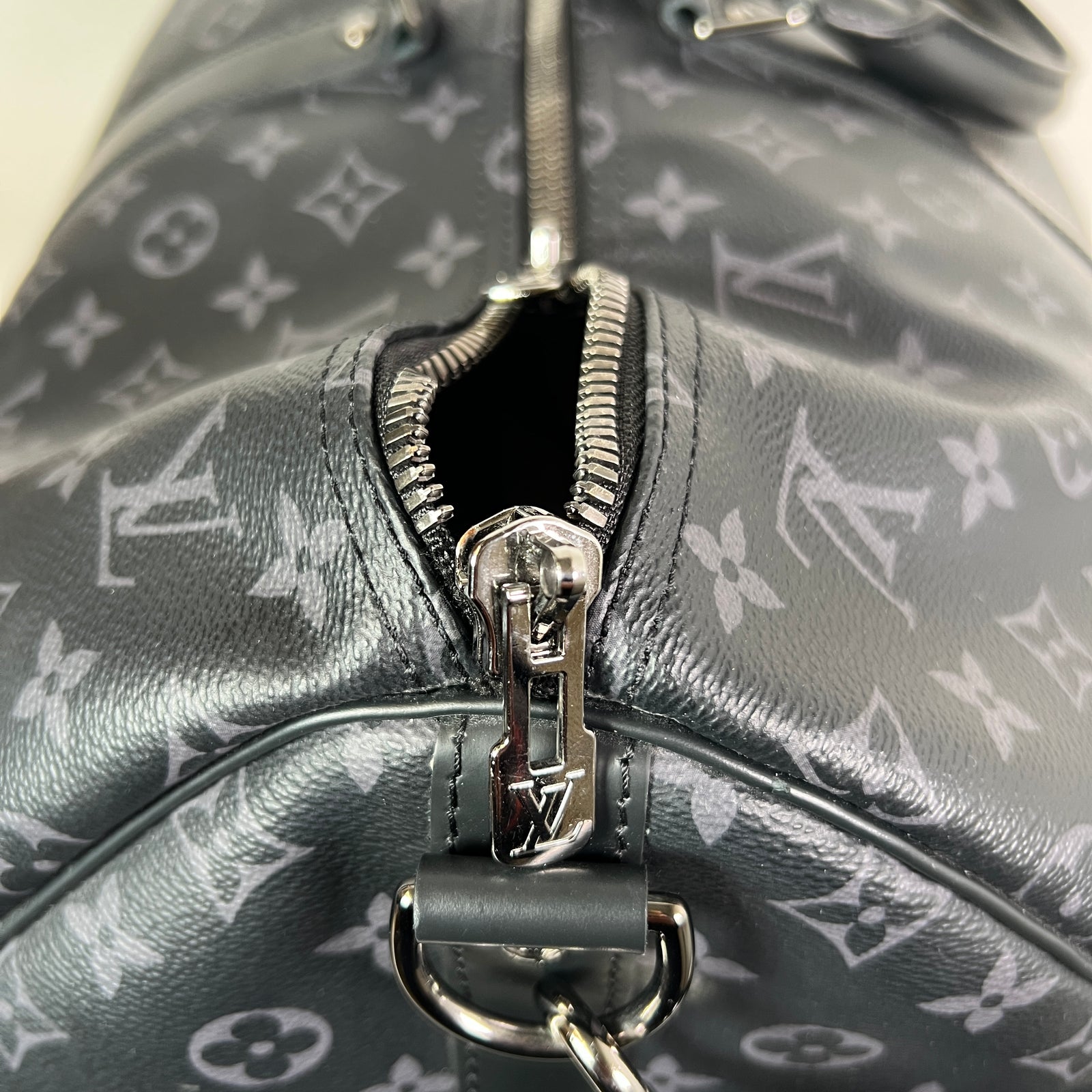 Louis Vuitton Monogram Eclipse Bandouliere Keepall 55