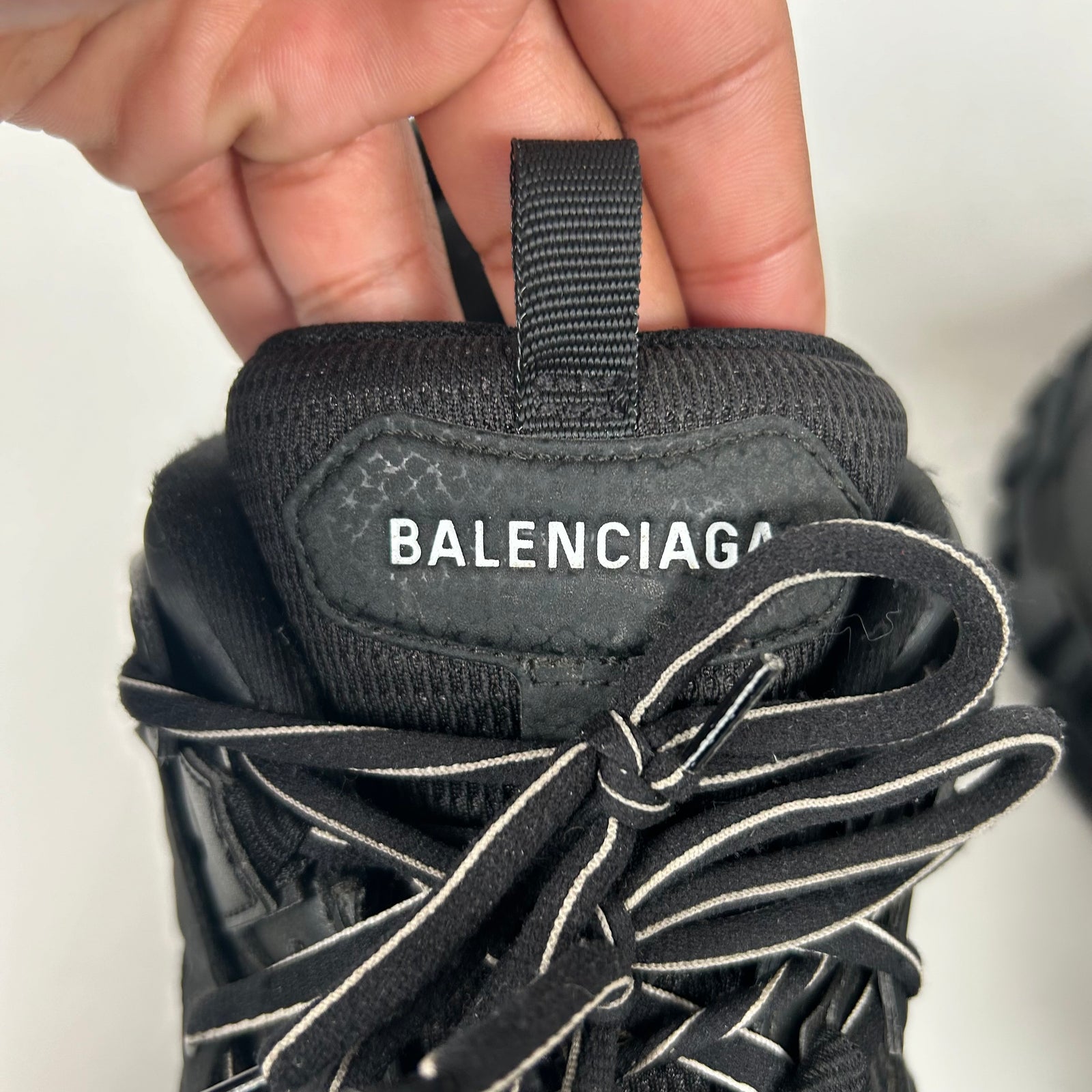 Balenciaga Black Track Sneakers Size 46