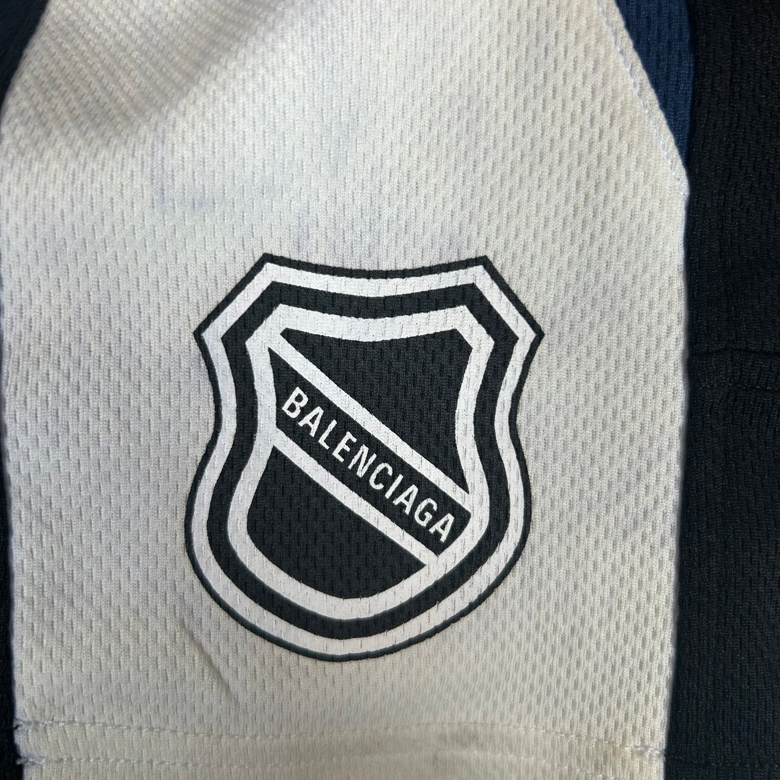 Balenciaga Black Mesh Hockey Shorts Size XXL