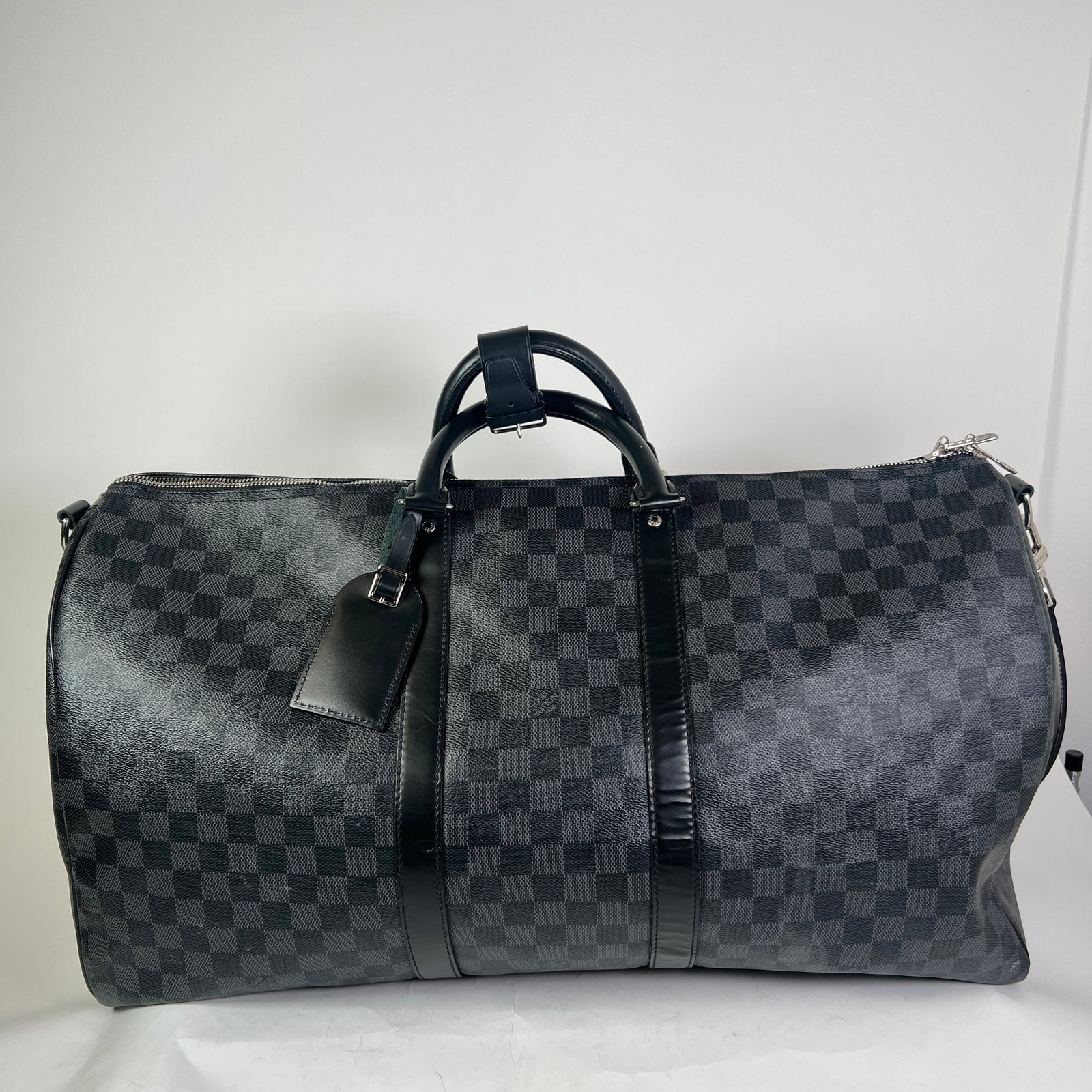 Louis Vuitton Damier Graphite Keepall Bandouliere 55