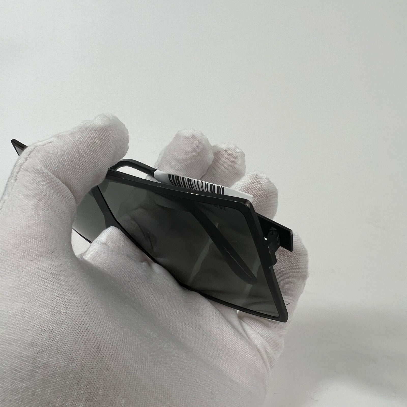 Saint Laurent black shield sunglasses